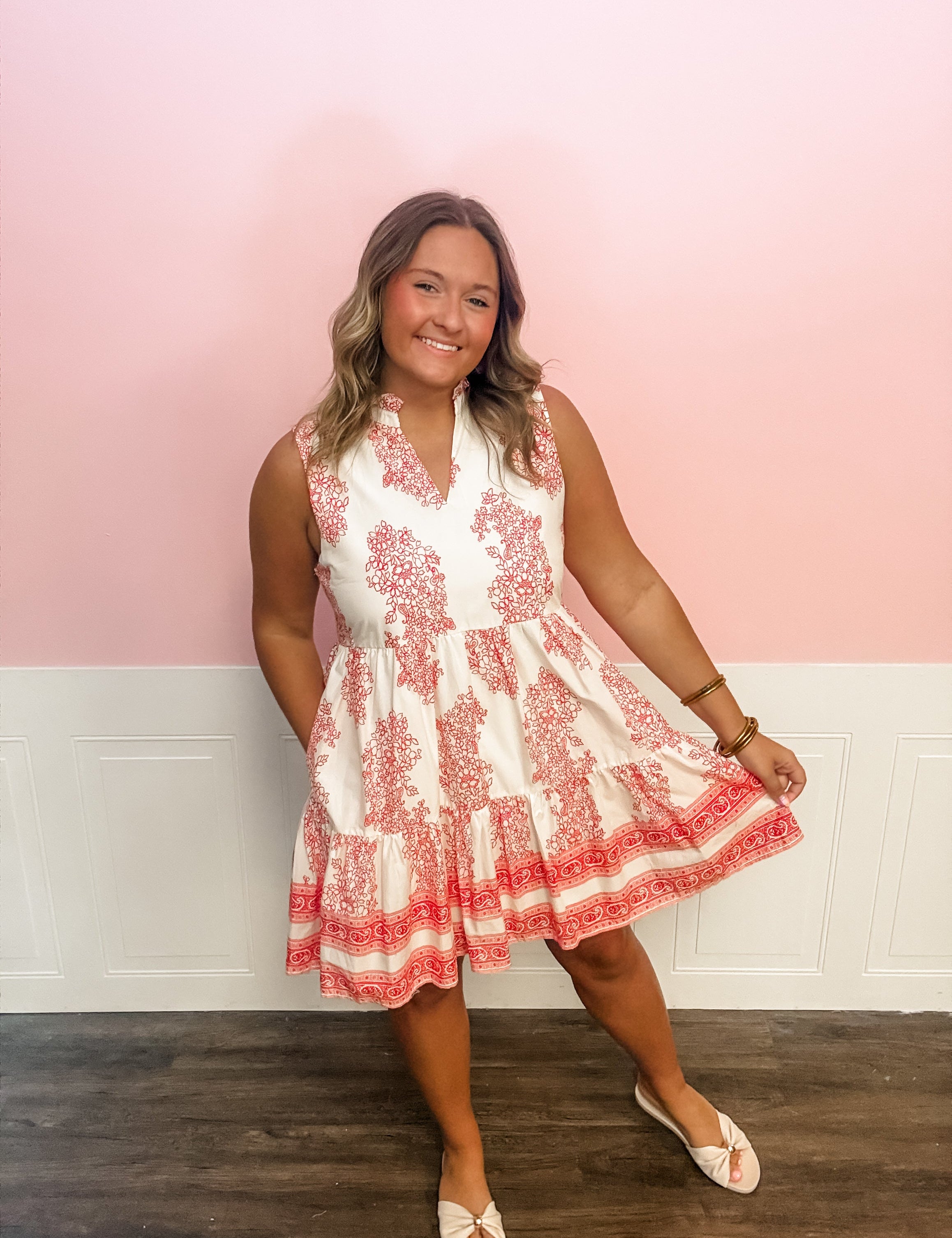 Cherry Blossom Charm Dress - Just a Small Town Girl