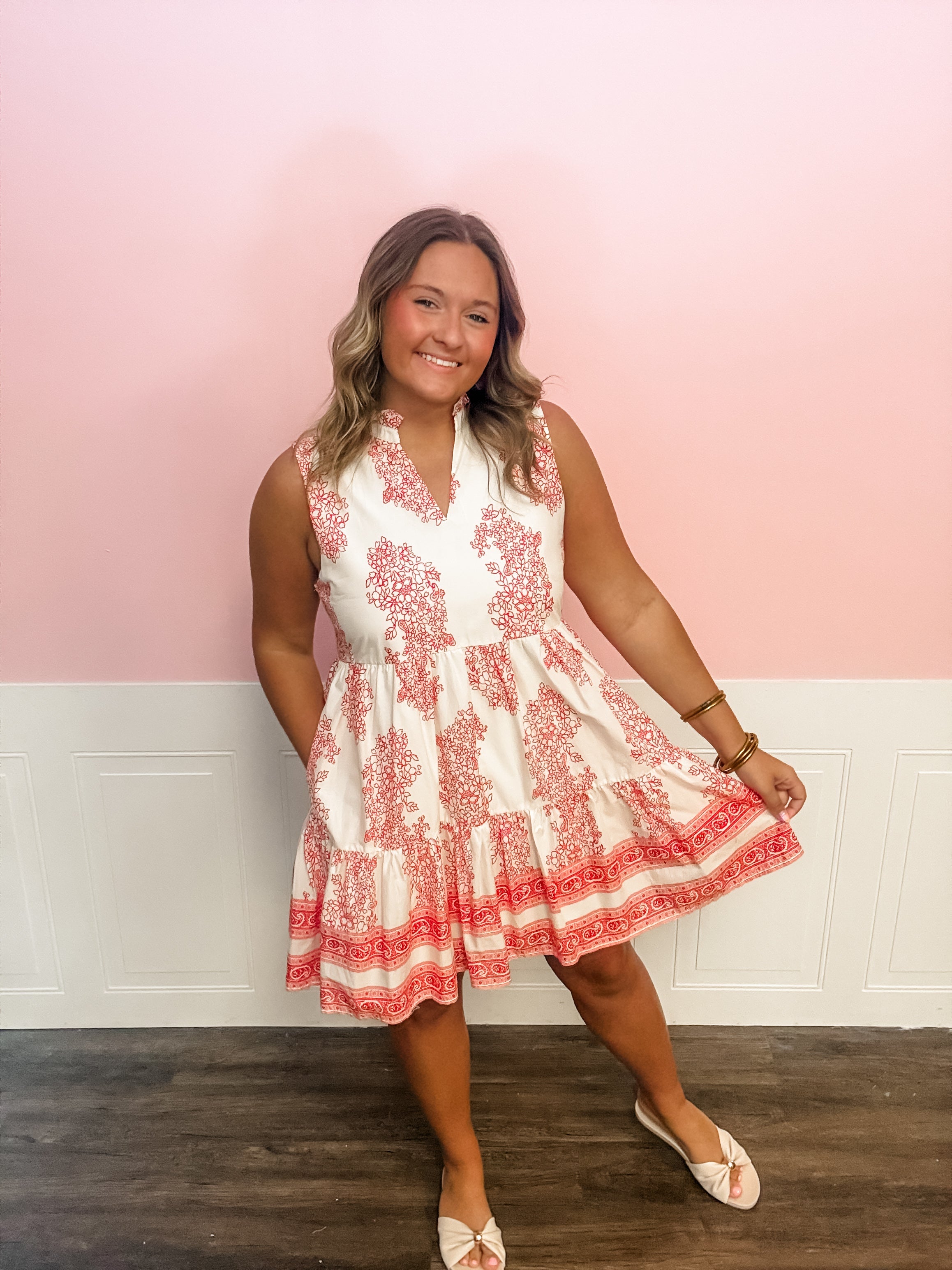 Cherry Blossom Charm Dress - Just a Small Town Girl