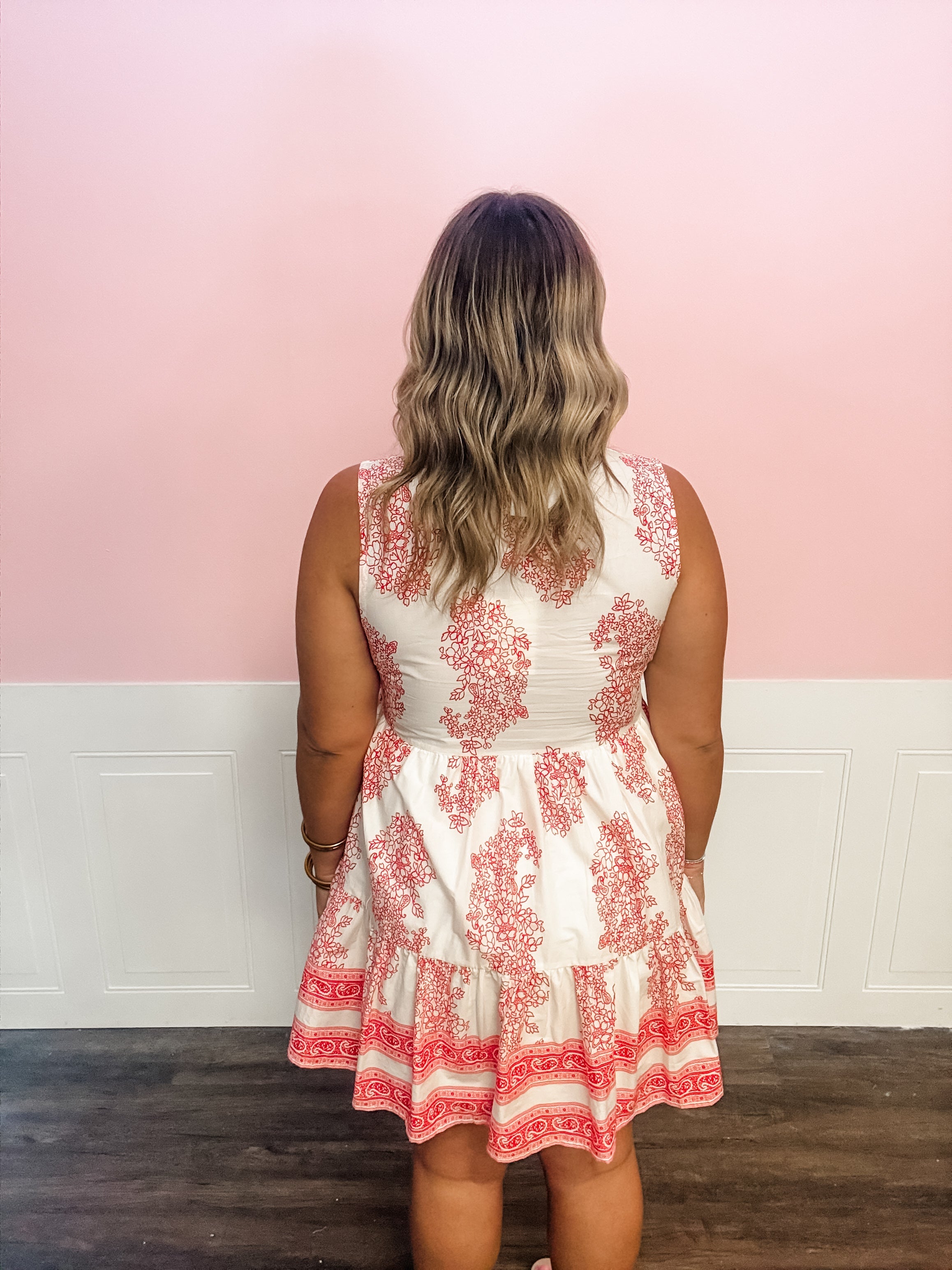 Cherry Blossom Charm Dress - Just a Small Town Girl