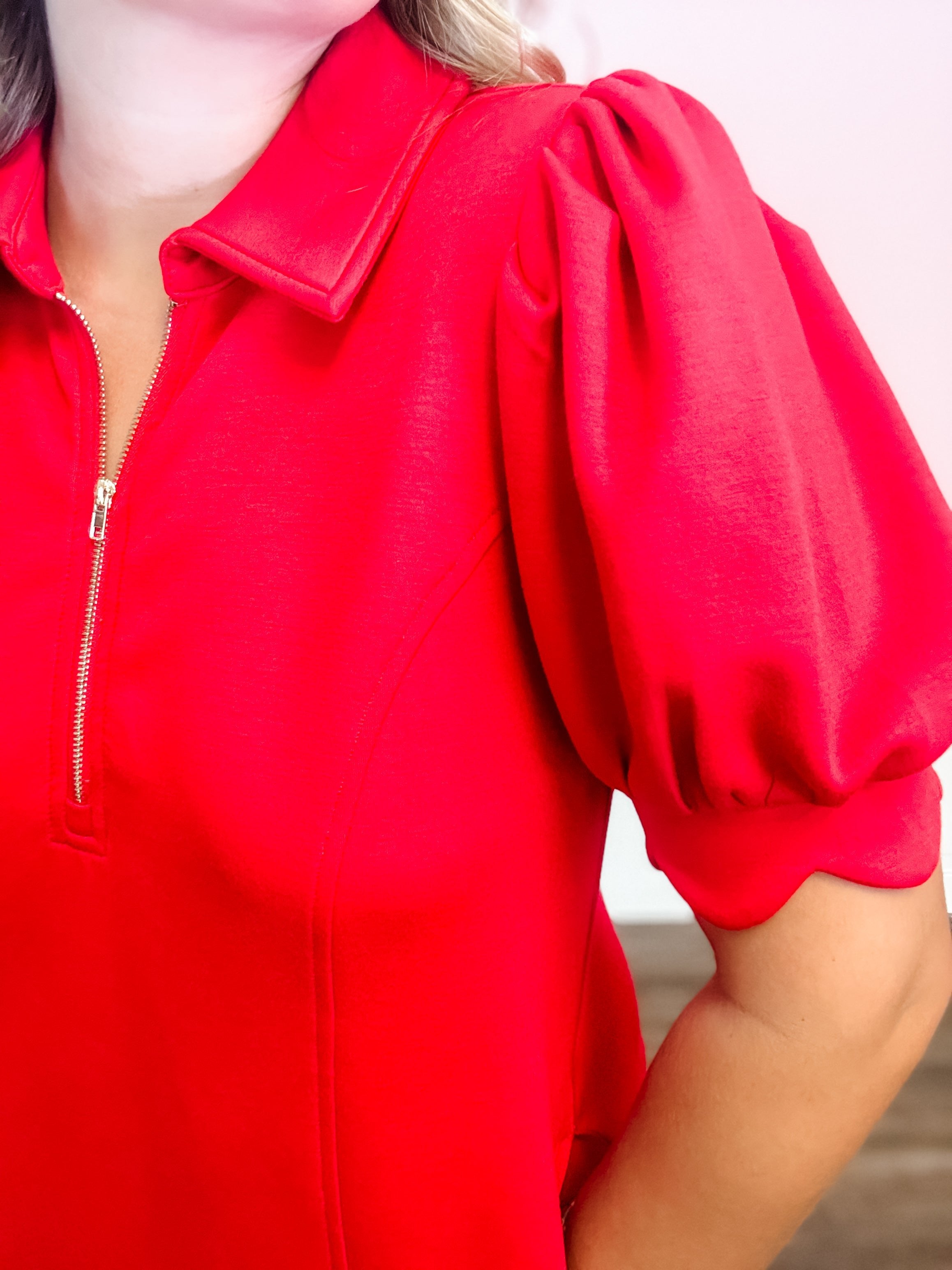 Cherry Jubilee Zip Dress - Just a Small Town Girl