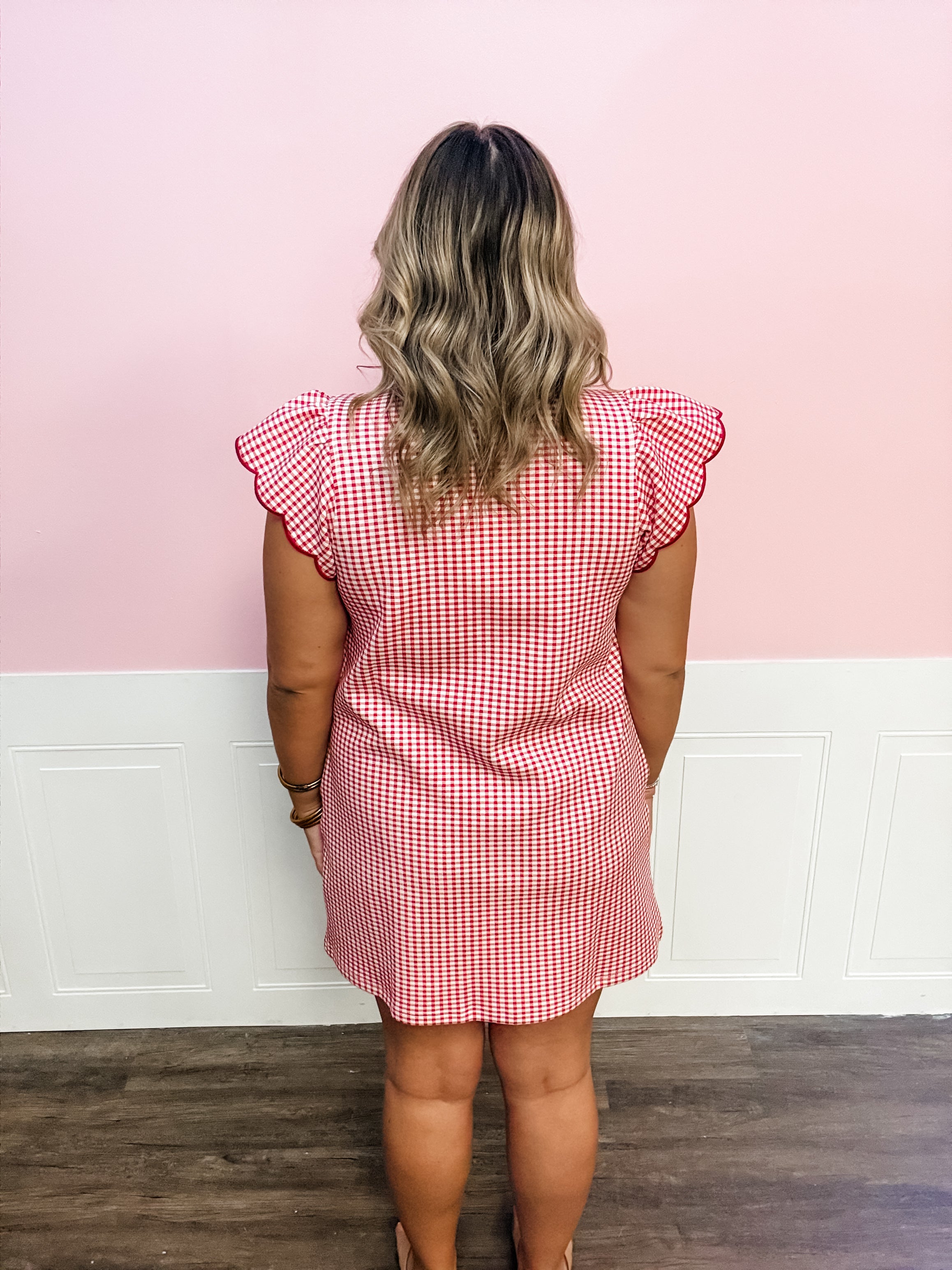 Cherry Picnic Charm Dress - Just a Small Town Girl