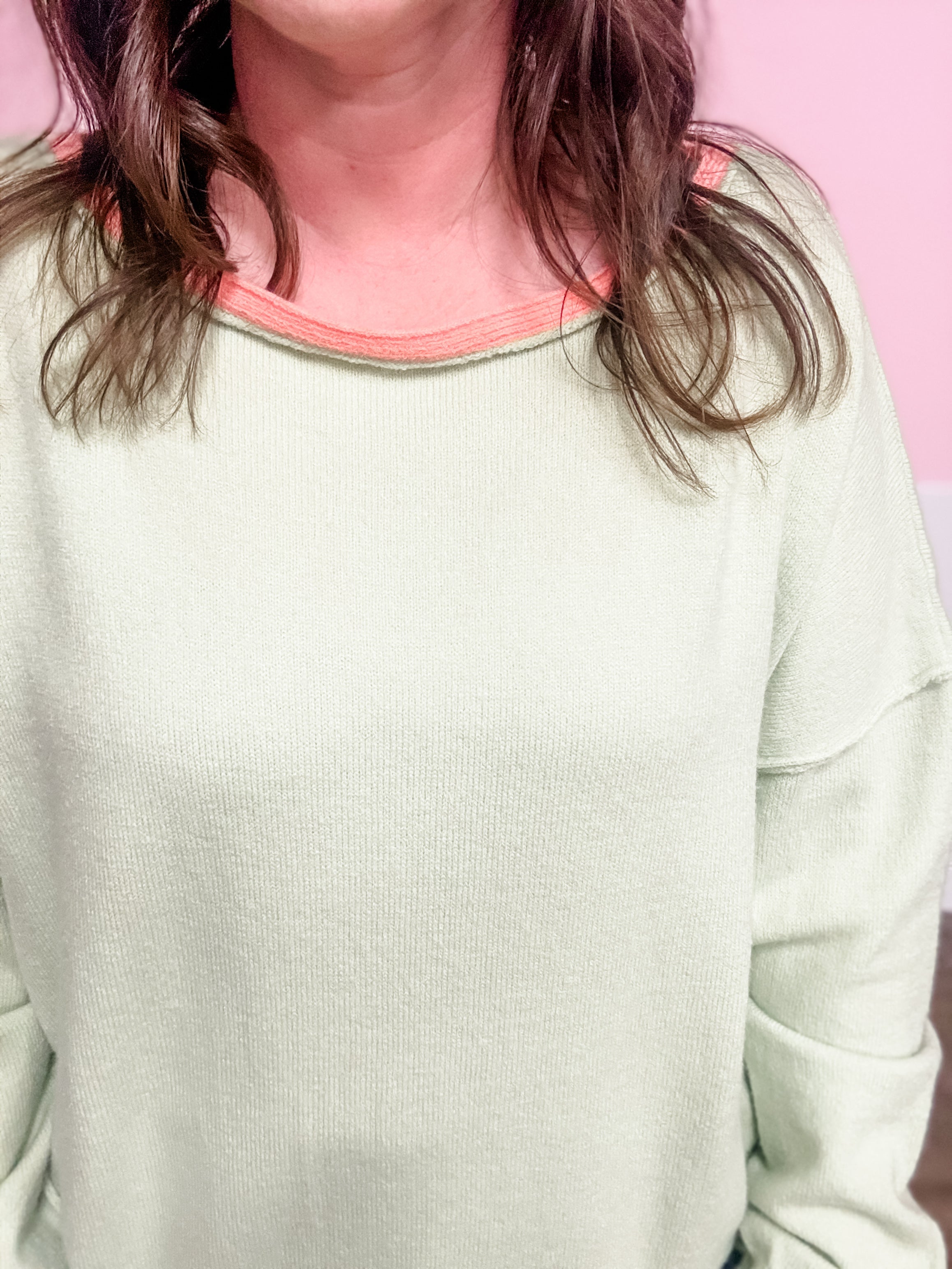 Citrus Crush Contrast Top - Just a Small Town Girl