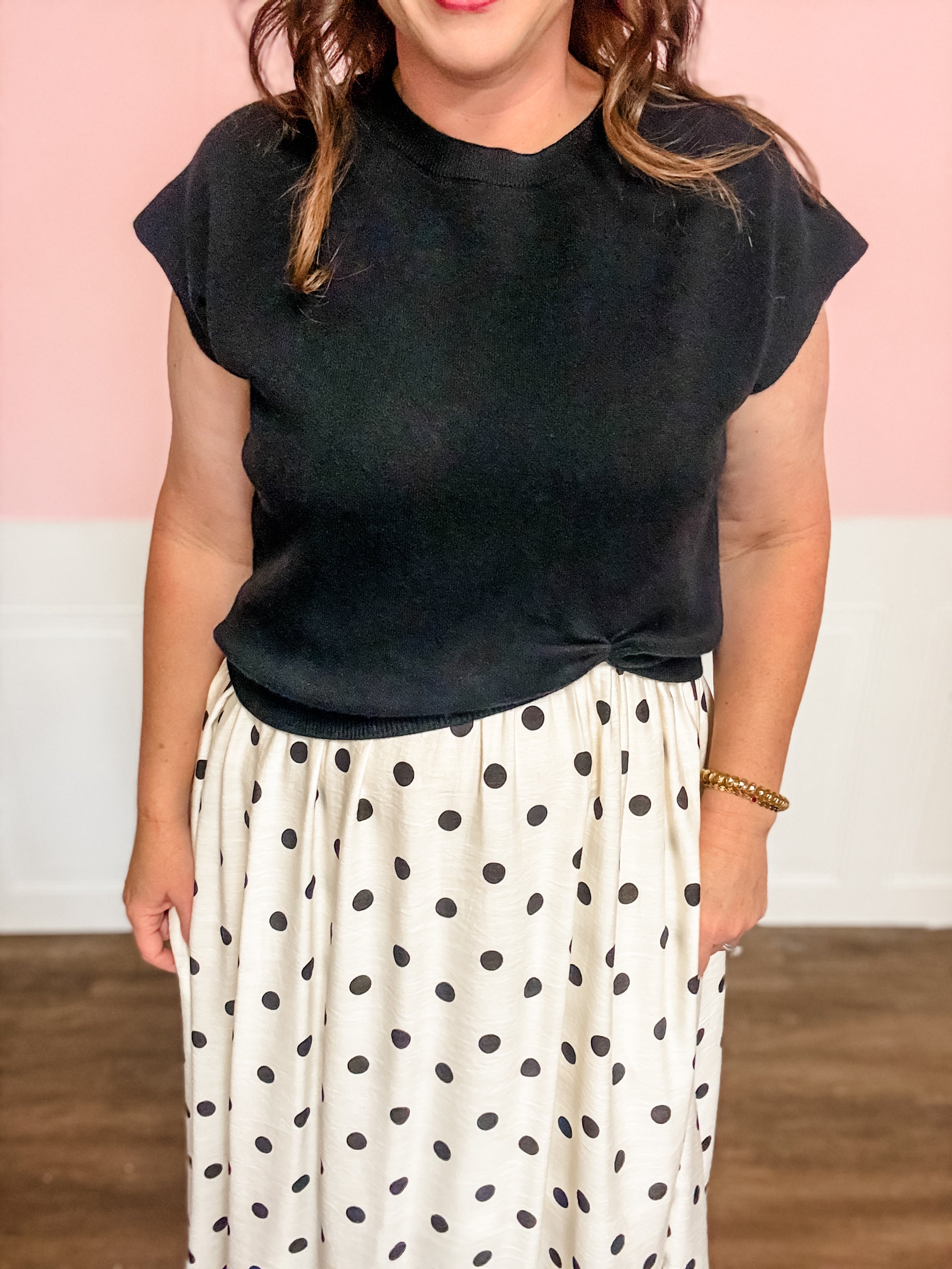 Classic Charm Polka Dot Dress - Just a Small Town Girl