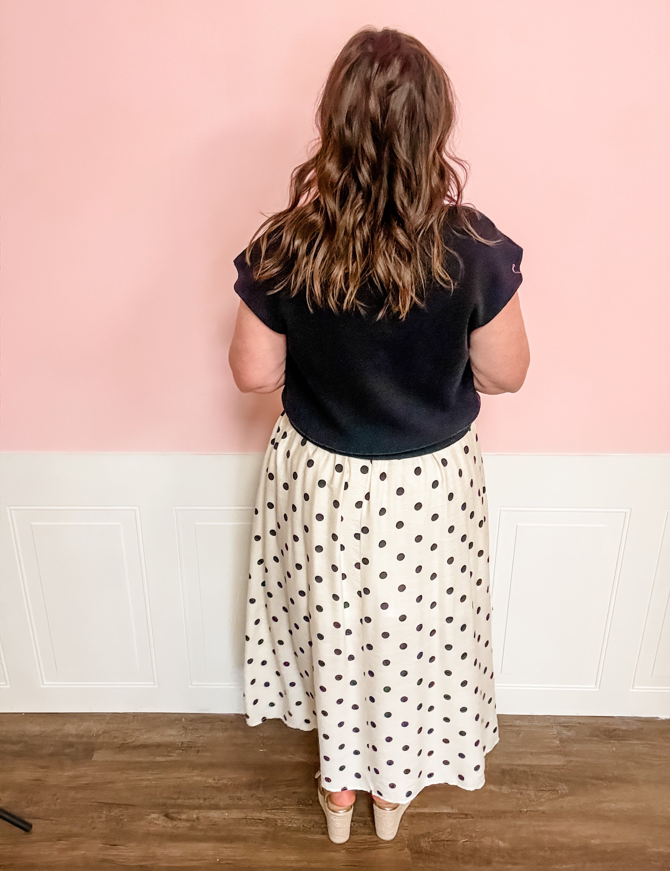 Classic Charm Polka Dot Dress - Just a Small Town Girl