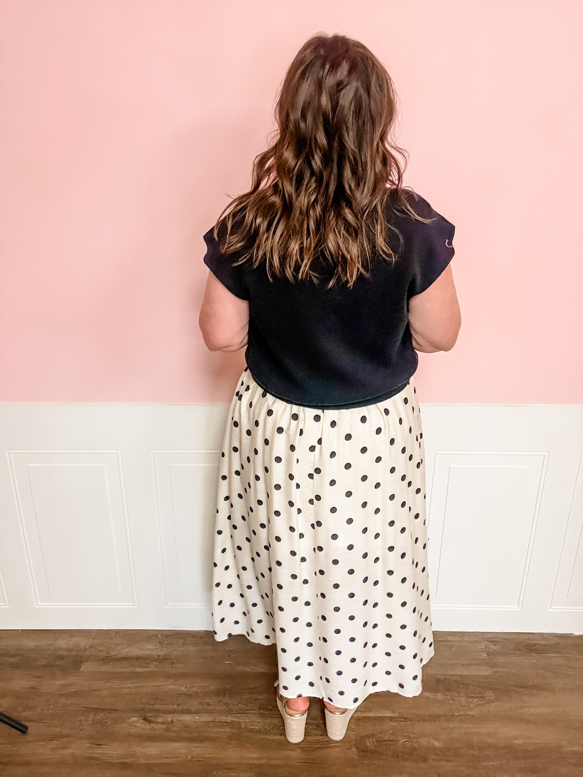 Classic Charm Polka Dot Dress - Just a Small Town Girl