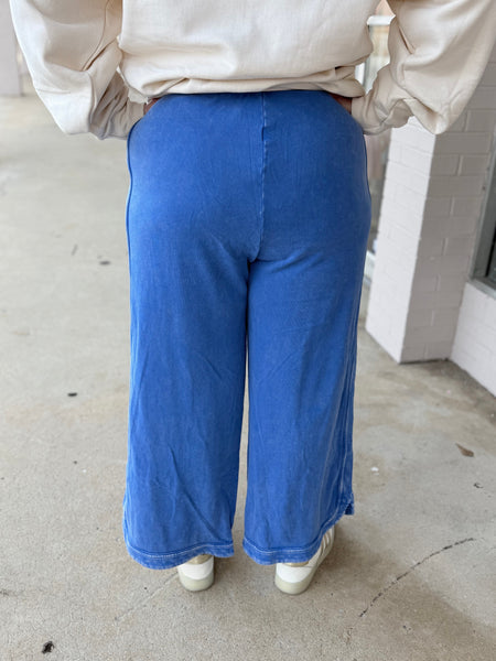 Cloud Washed Lounge Pants - Just a Small Town Girl