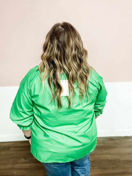 Clover Lane Embroidered Blouse: Plus - Just a Small Town Girl