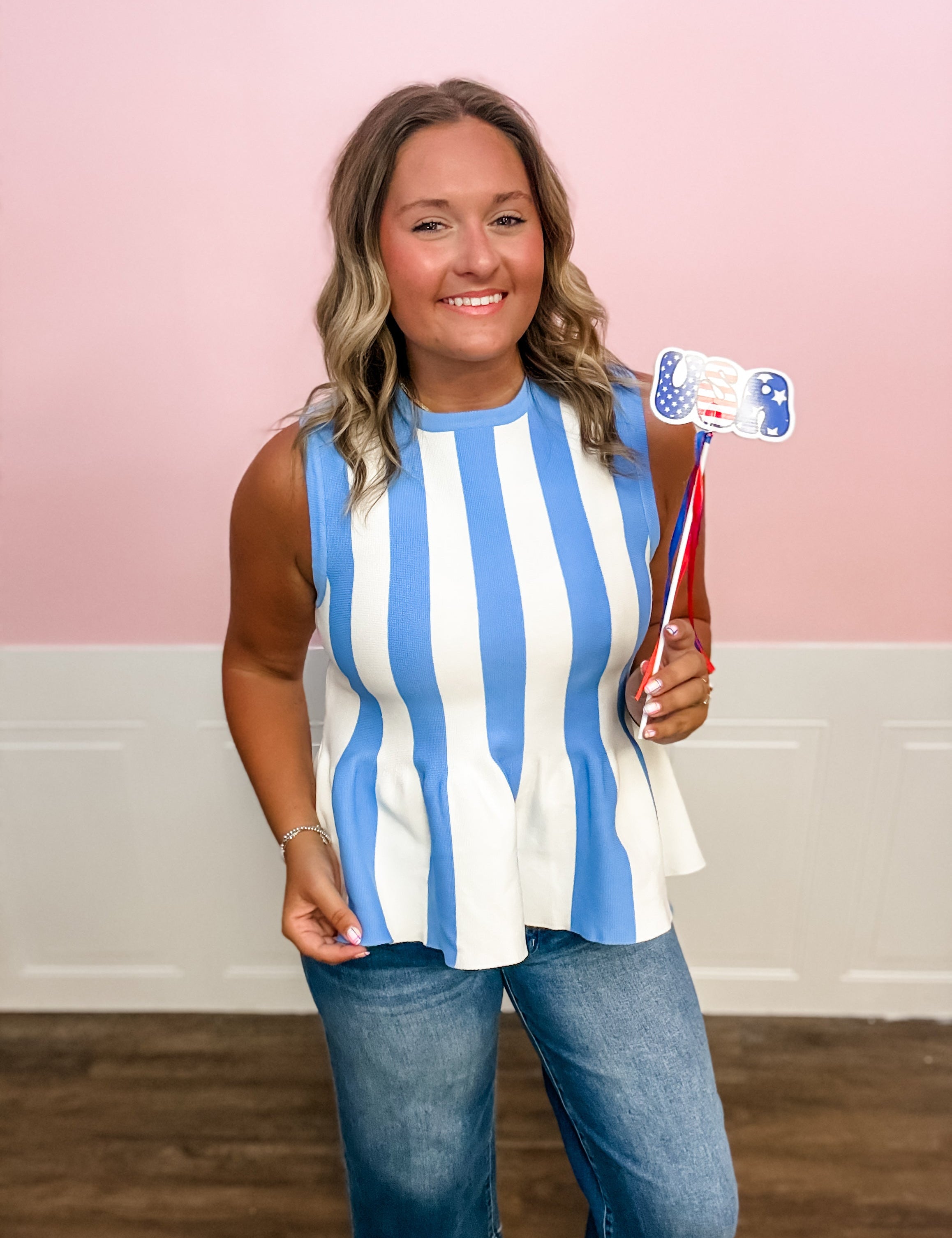 Coastal Coffee Run Sweater Tank - Just a Small Town Girl