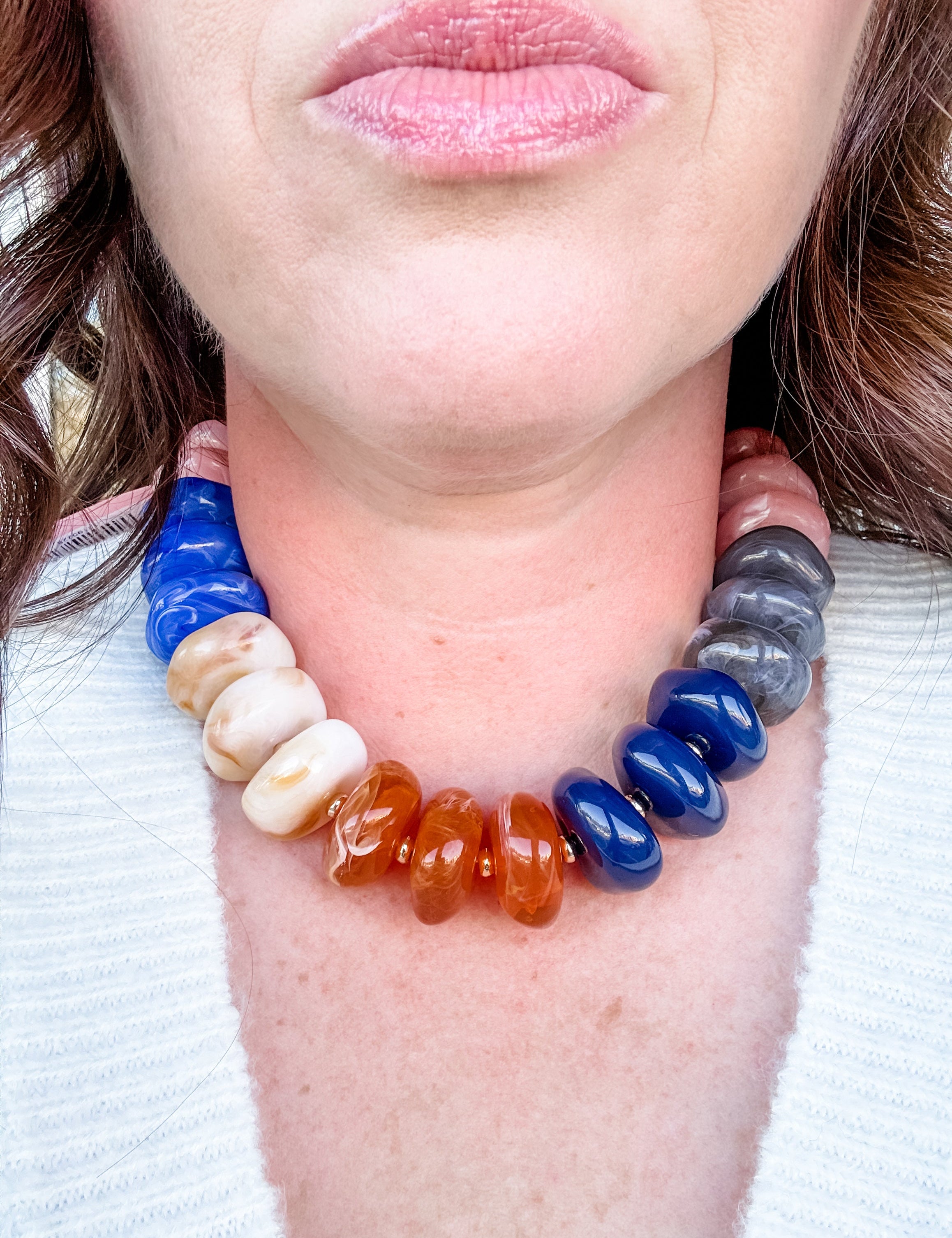 Color Me Happy Statement Necklace - Just a Small Town Girl