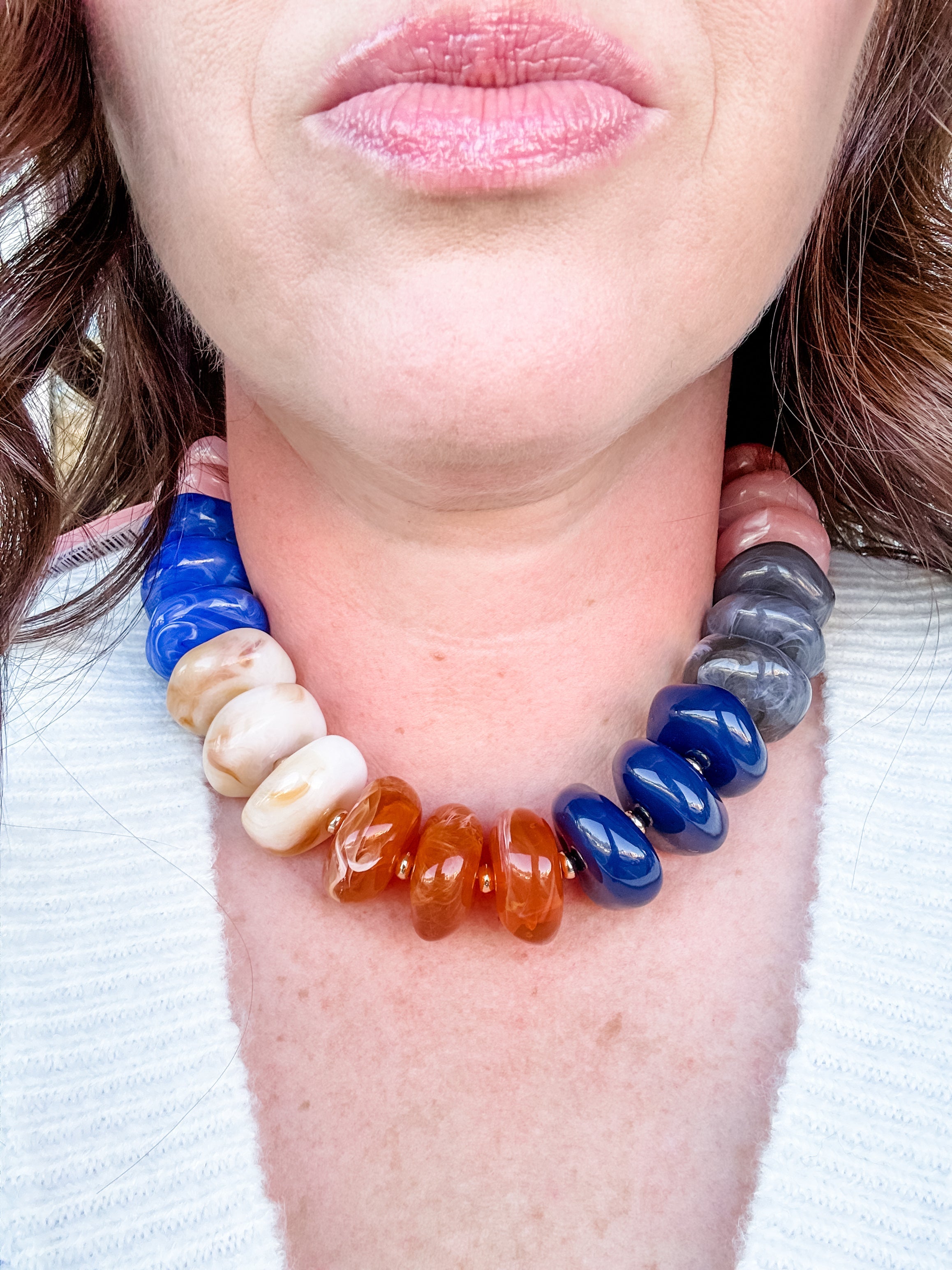 Color Me Happy Statement Necklace - Just a Small Town Girl