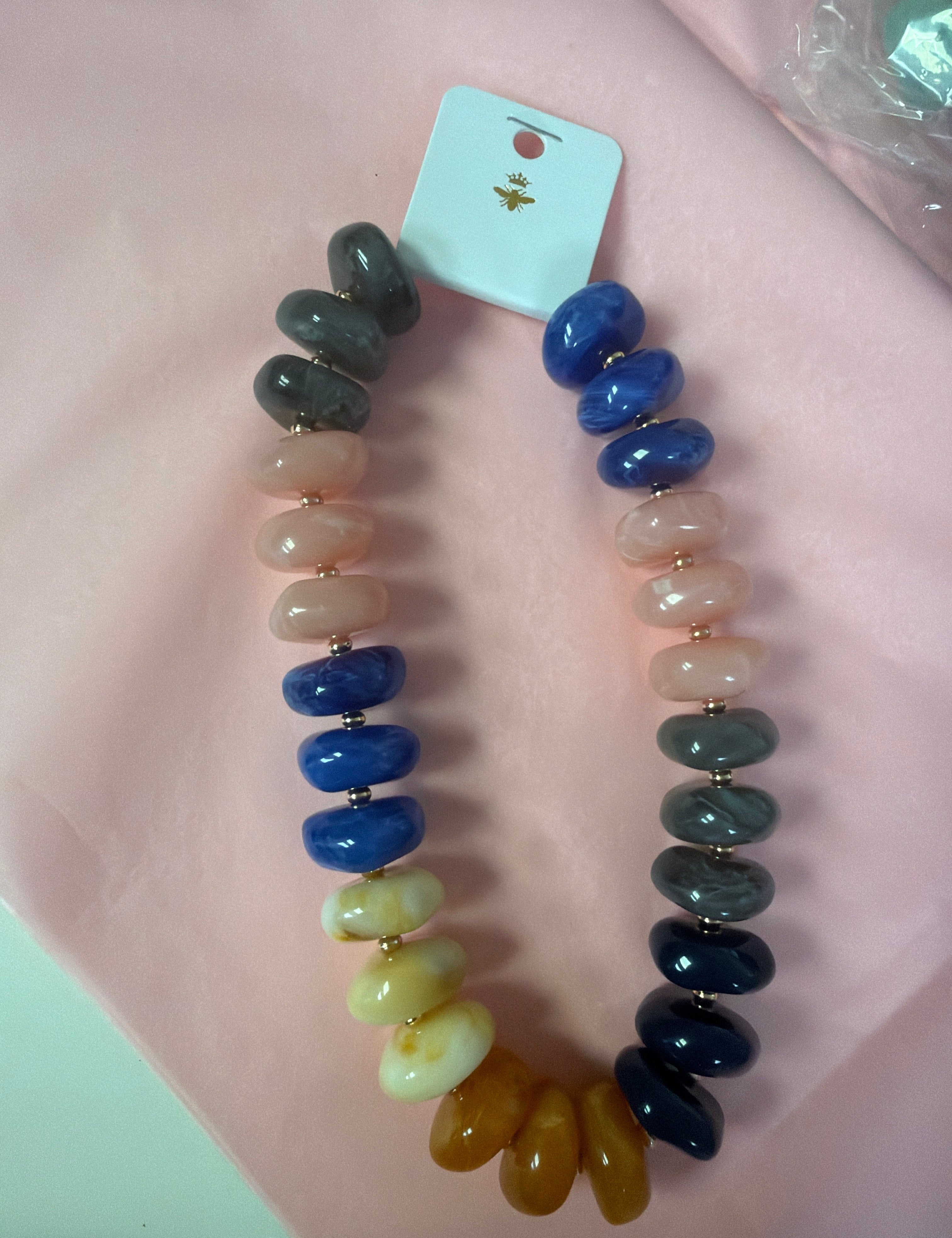 Color Me Happy Statement Necklace - Just a Small Town Girl