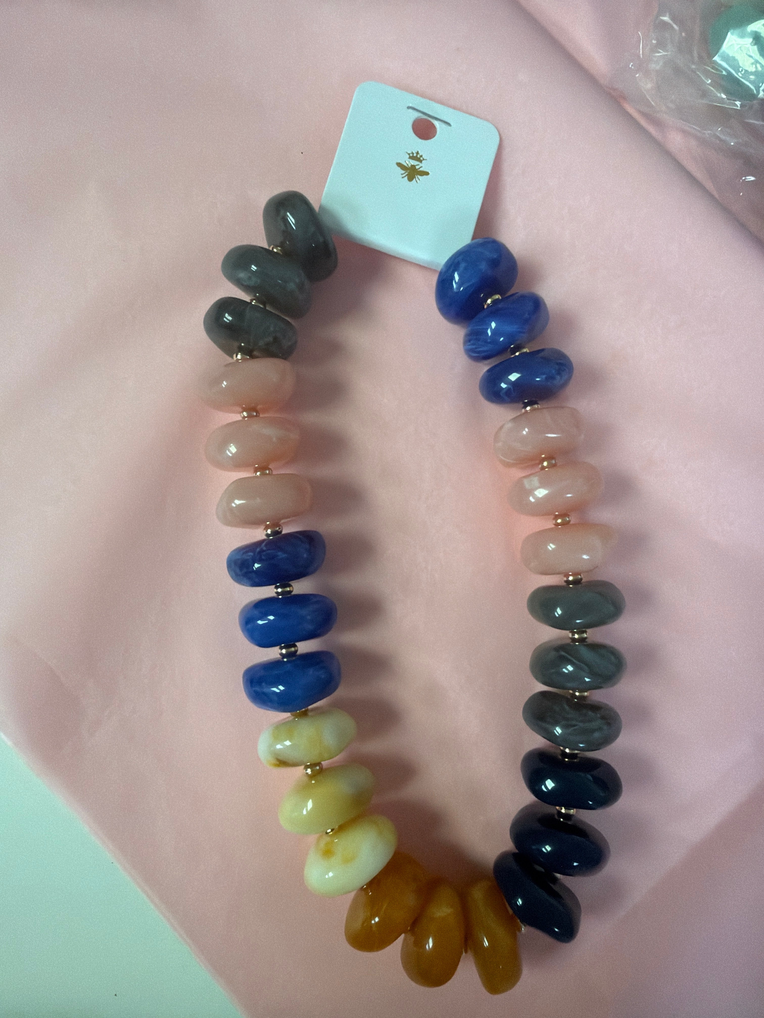 Color Me Happy Statement Necklace - Just a Small Town Girl