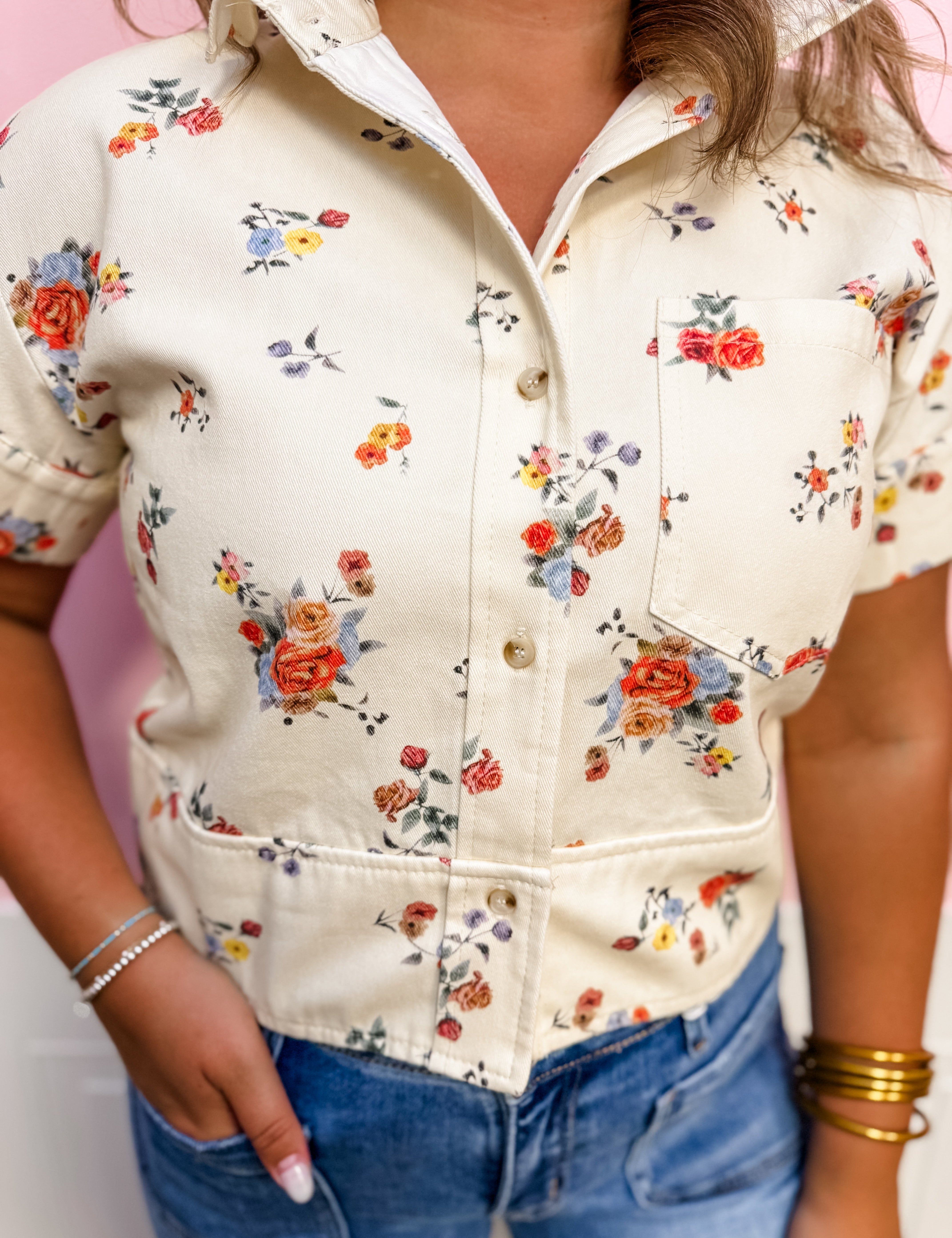 Cottage Bloom Top - Just a Small Town Girl