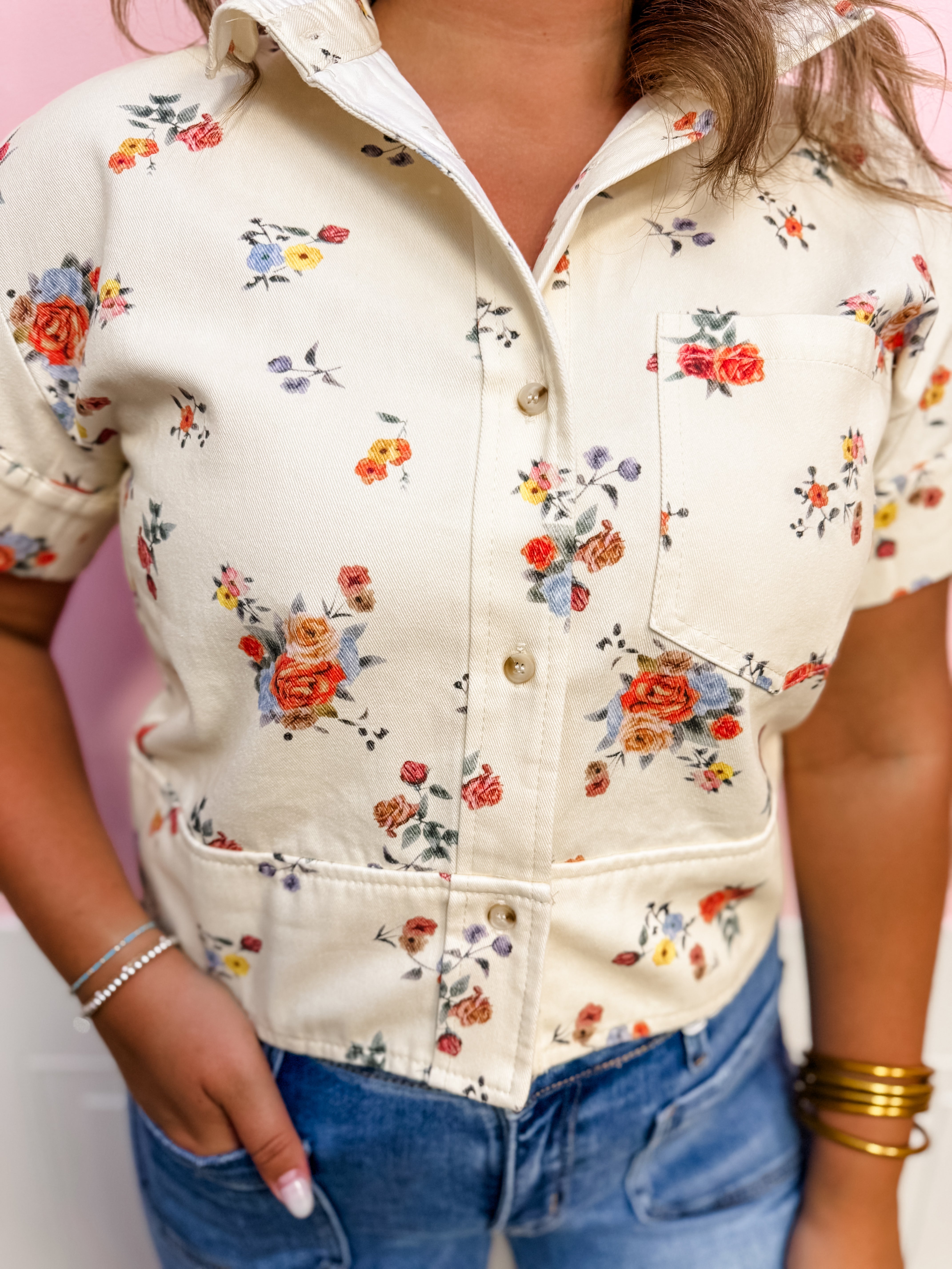 Cottage Bloom Top - Just a Small Town Girl