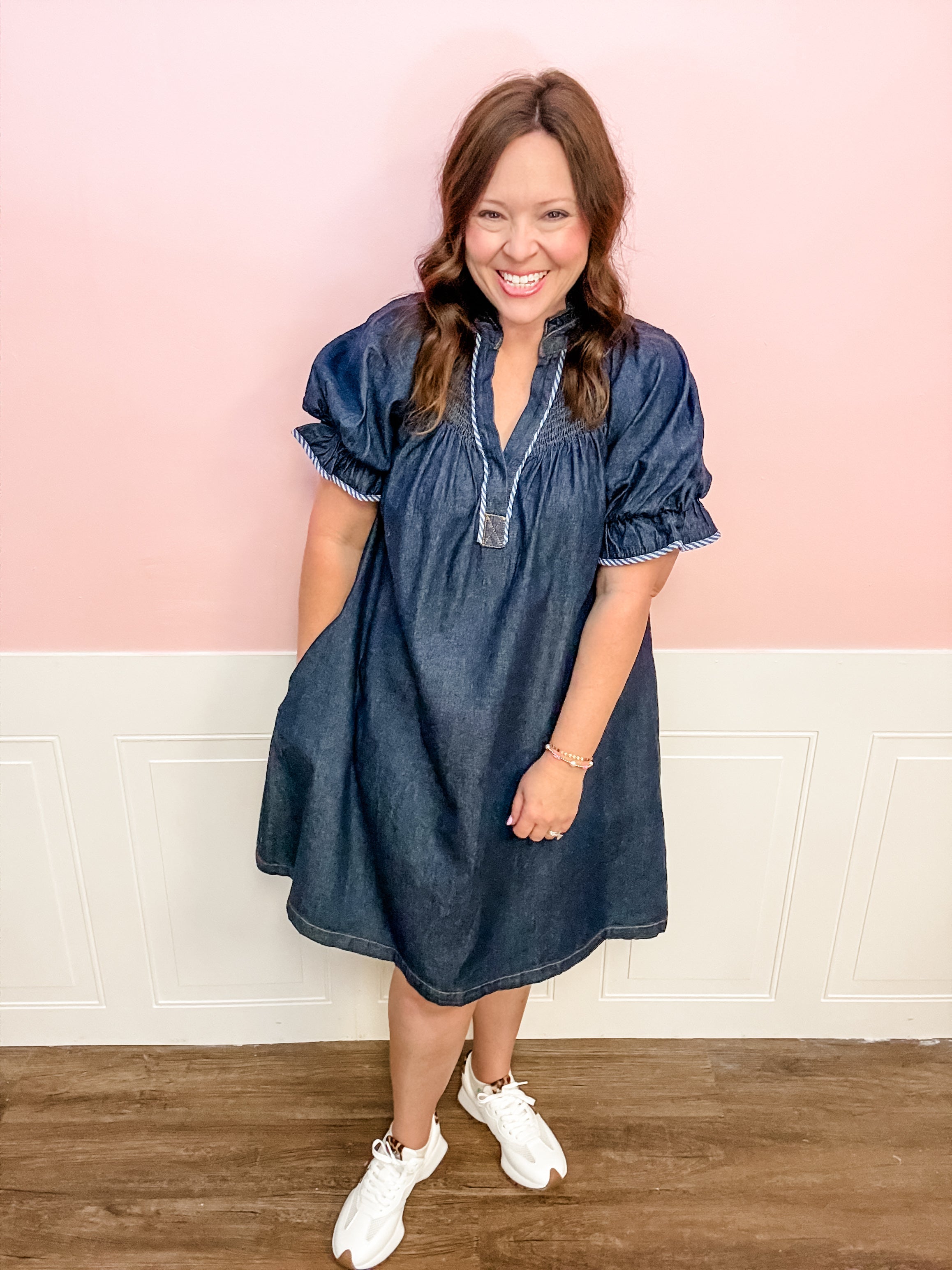 Denim Darling Dress - Just a Small Town Girl