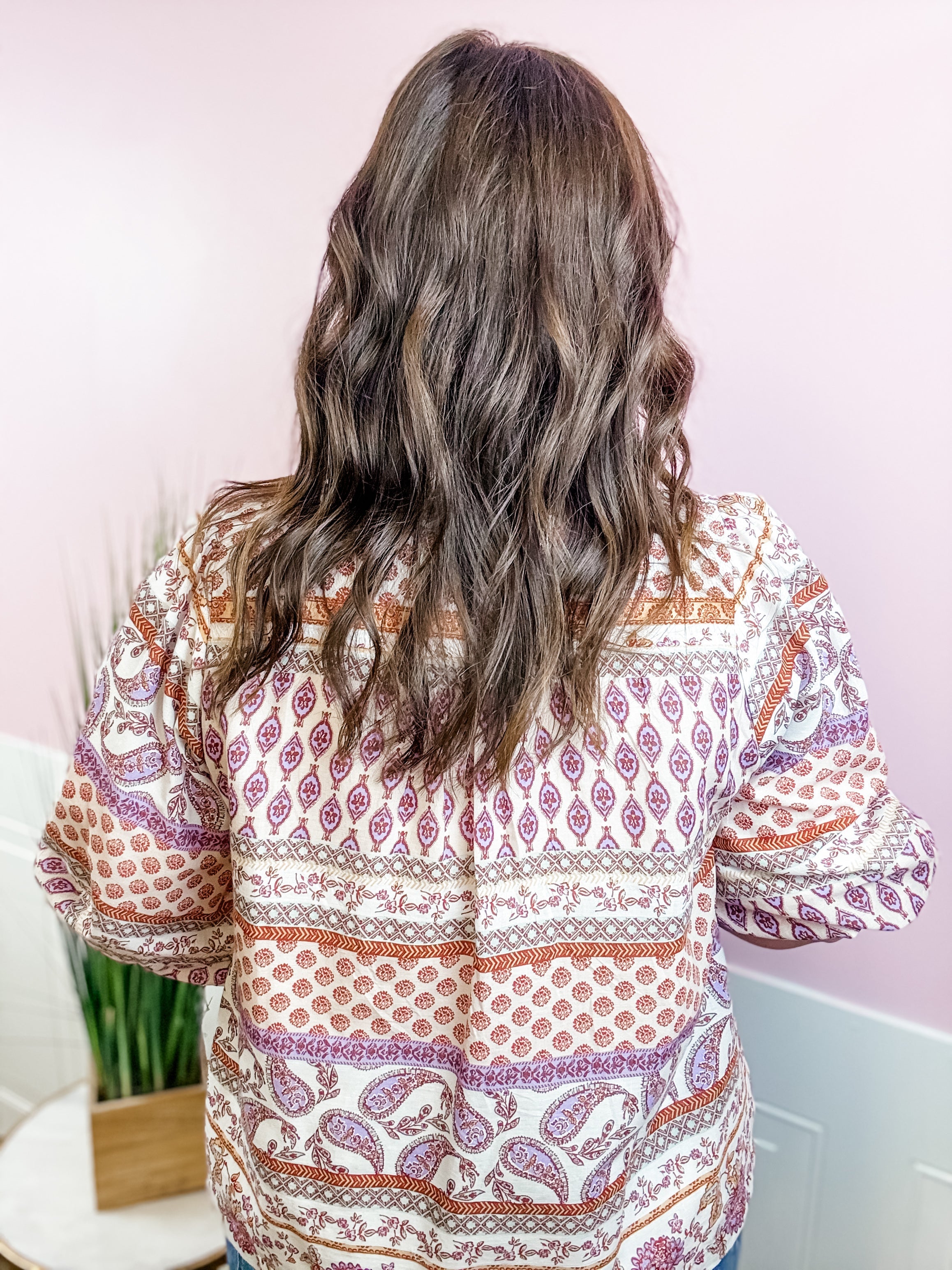 Desert Bloom Blouse - Just a Small Town Girl