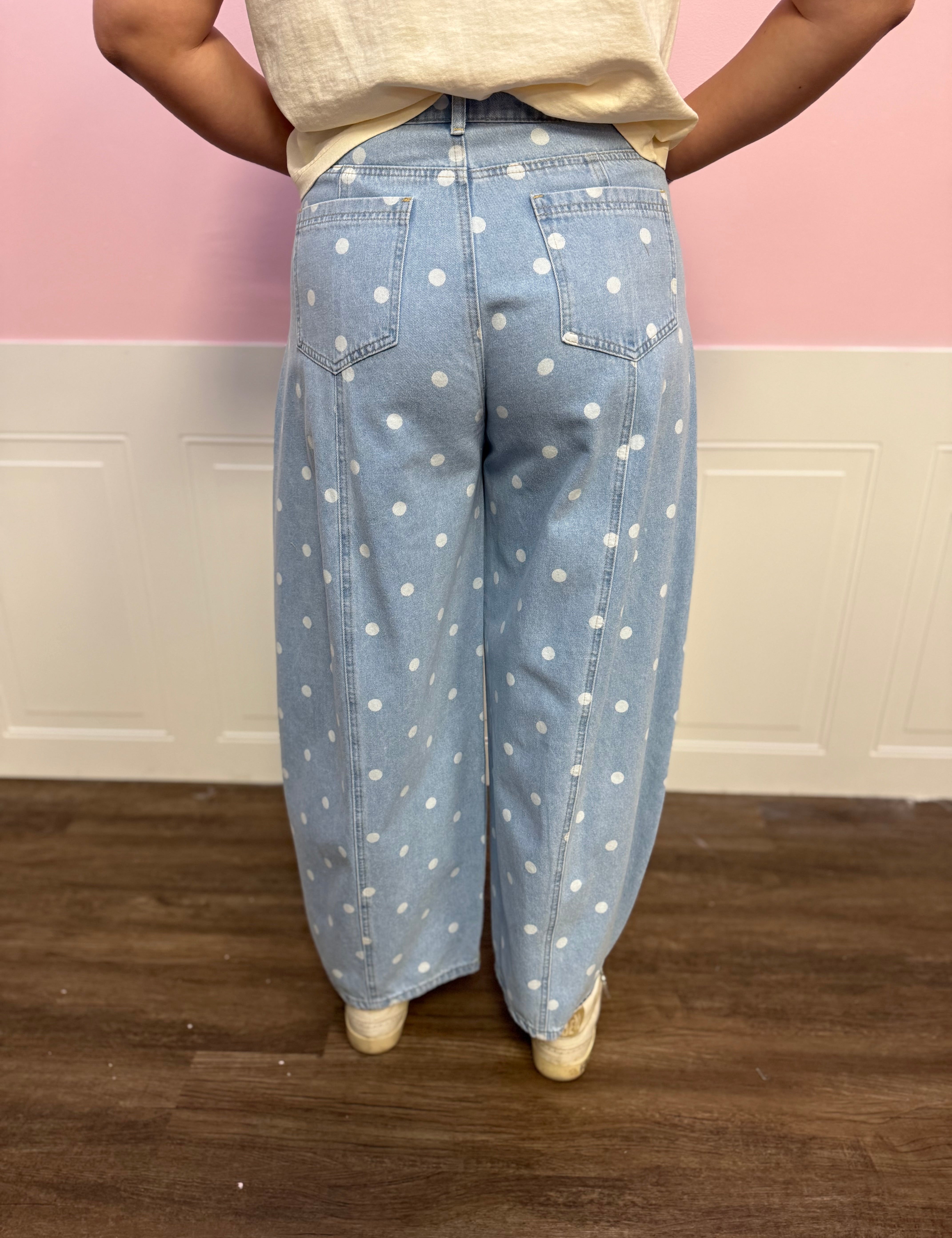 Dotty Darling Wild Barrel Jean - Just a Small Town Girl