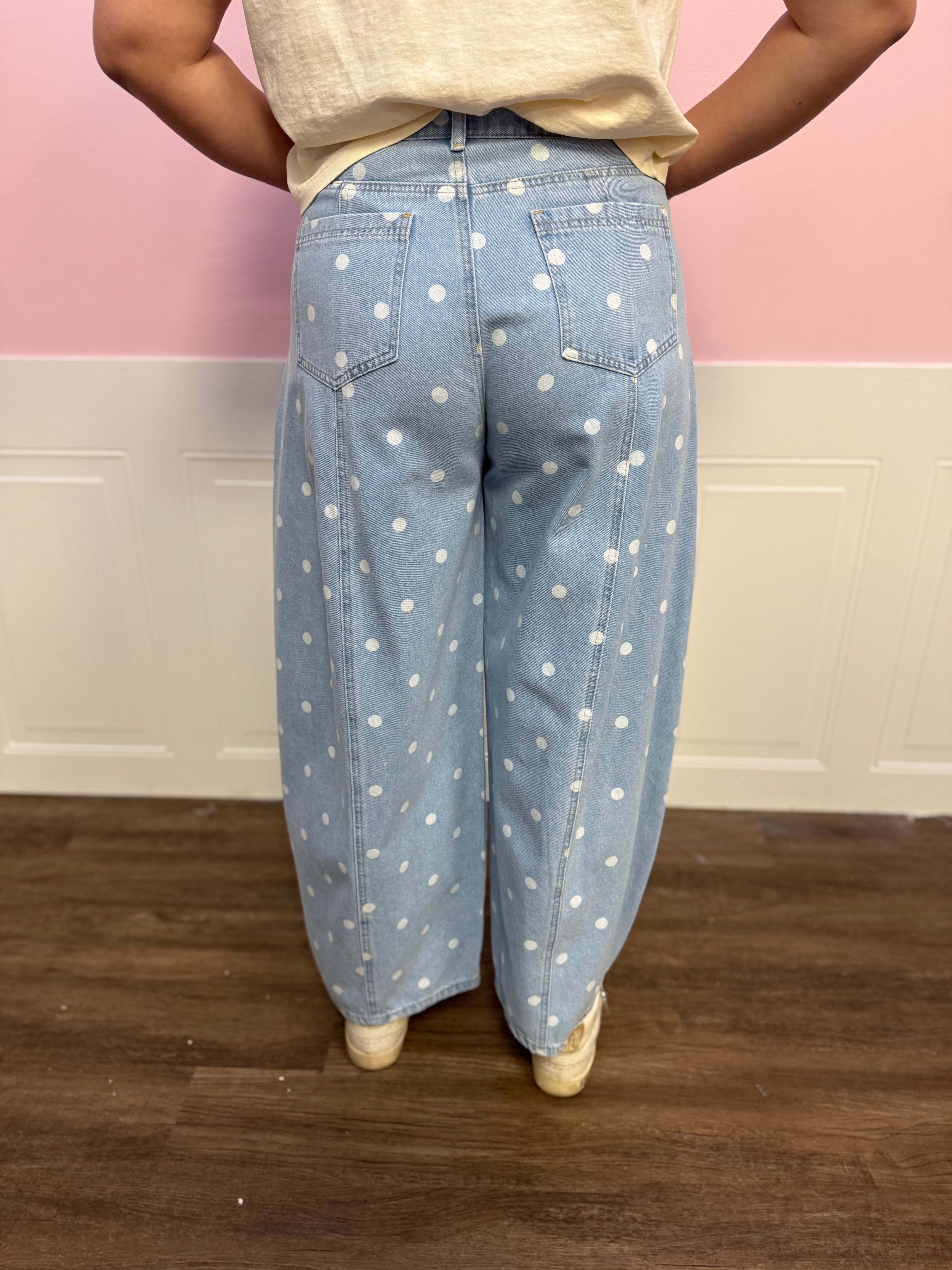 Dotty Darling Wild Barrel Jean - Just a Small Town Girl