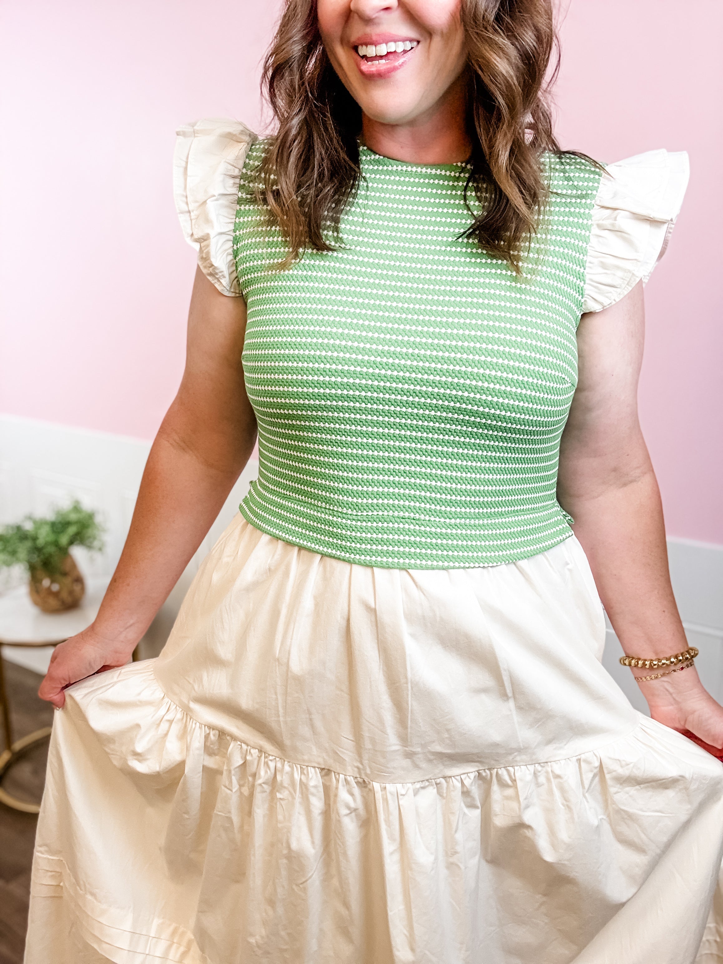Emerald Afternoon Dress - Just a Small Town Girl