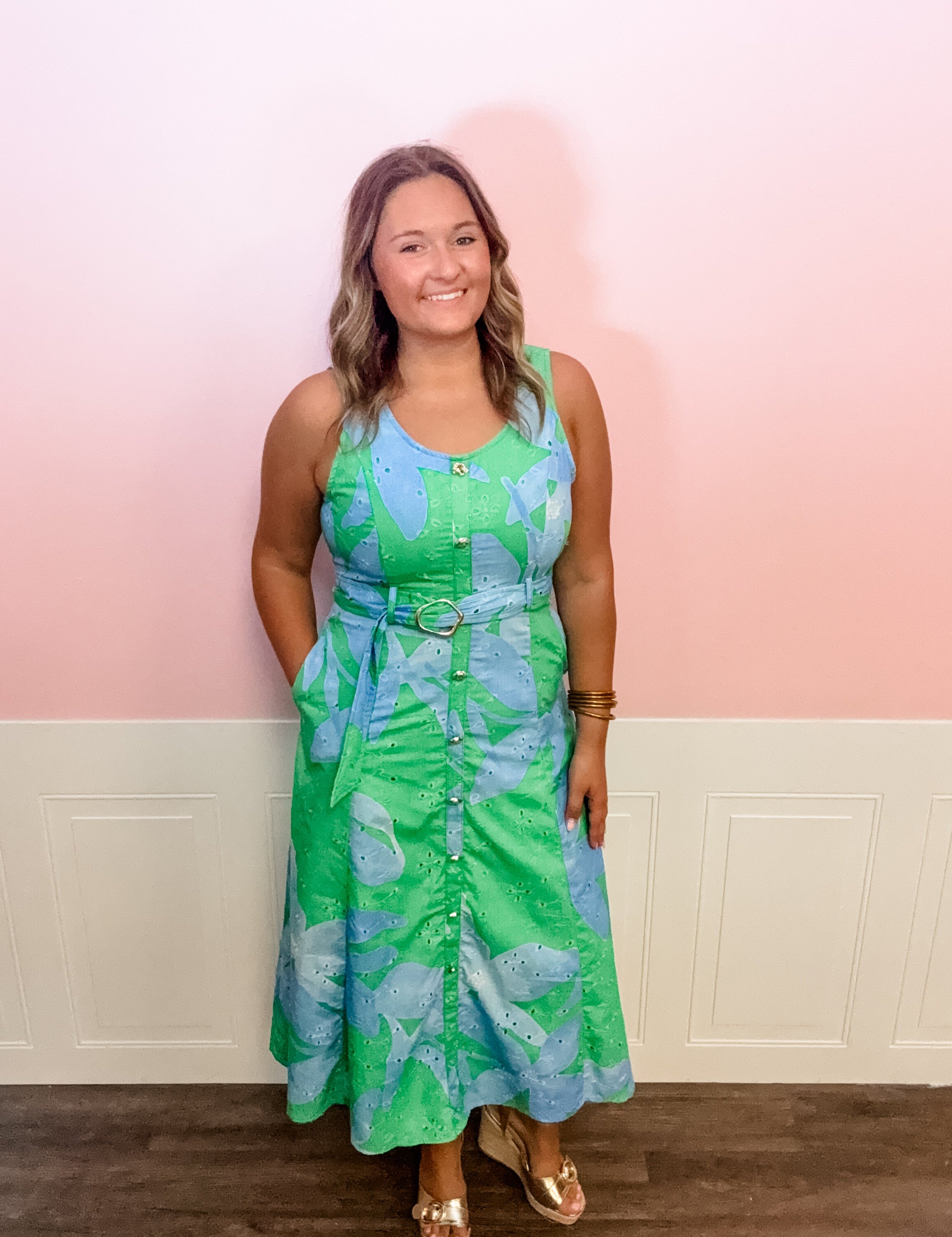 Emerald Coast Charm Dress - Just a Small Town Girl