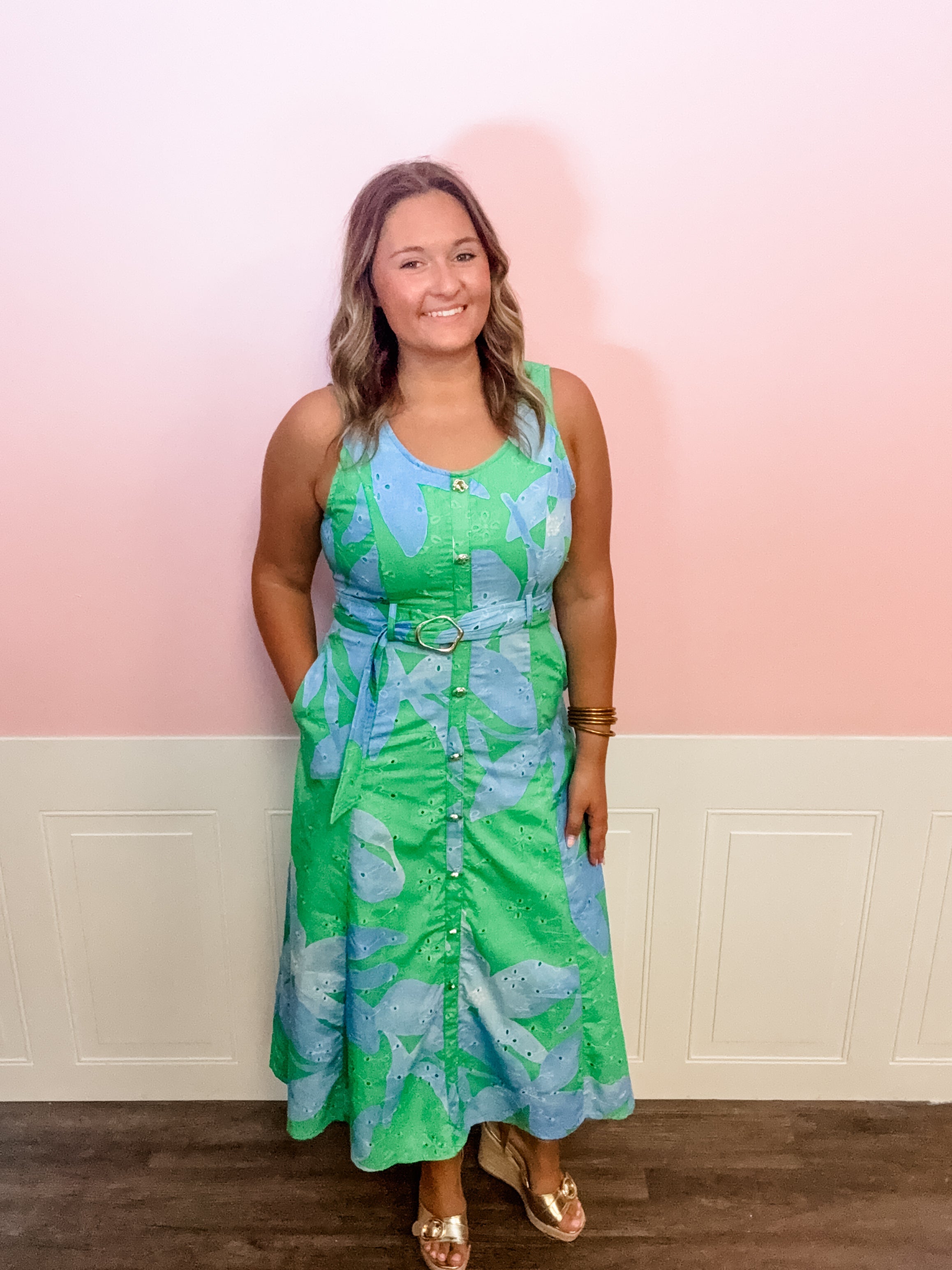 Emerald Coast Charm Dress - Just a Small Town Girl