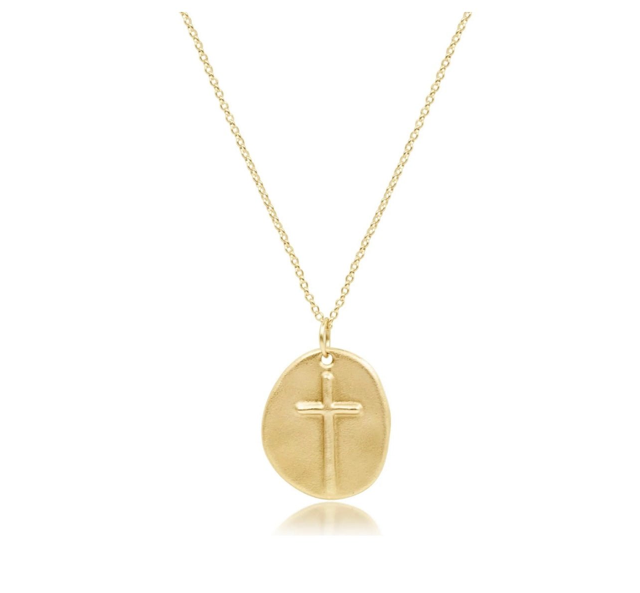 Enewton 16” Necklace Gold Inspire: small charm - Just a Small Town Girl