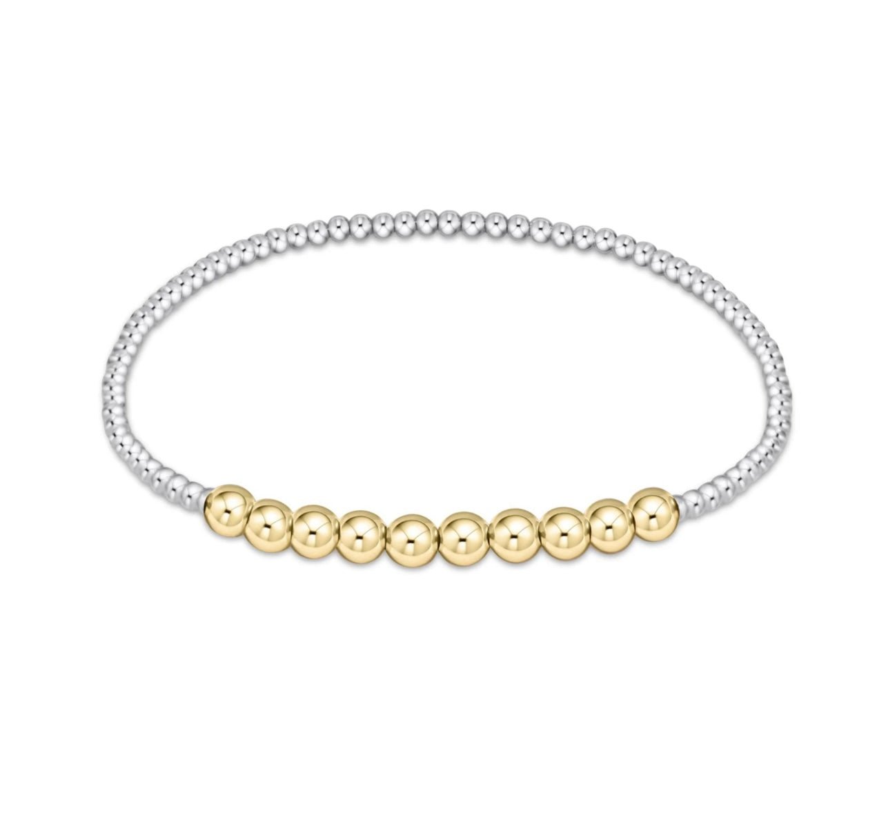 Enewton Blissful 2mm Bracelet: 4mm Mixed Metal - Just a Small Town Girl