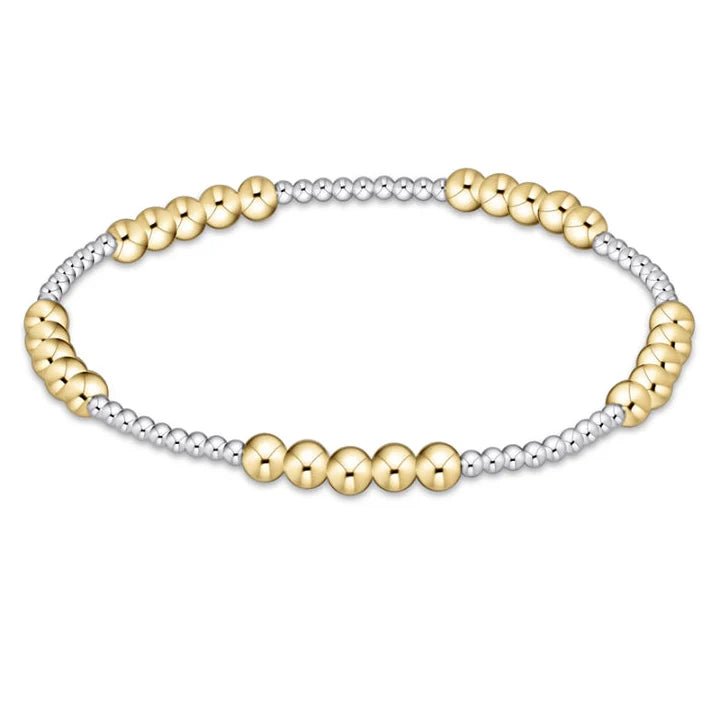 Enewton Blissful 2mm Bracelet: 4mm Mixed Metal - Just a Small Town Girl