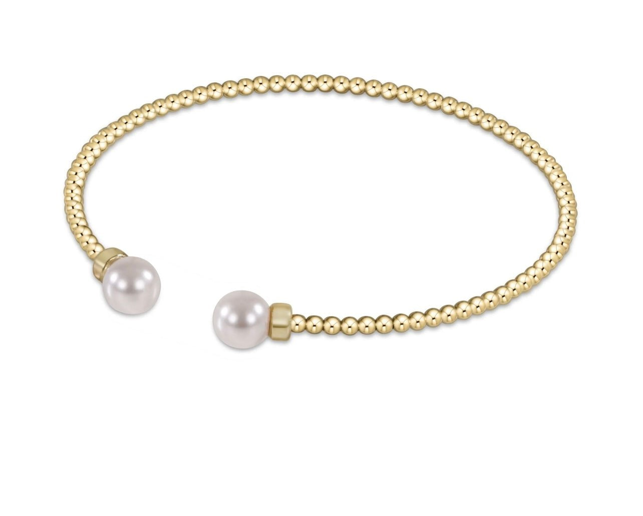 Enewton Classic 2mm Bead Cuff: Pearl - Just a Small Town Girl