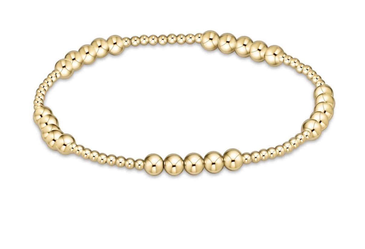 Enewton classic blissful pattern 2mm bead - 4mm gold - Just a Small Town Girl
