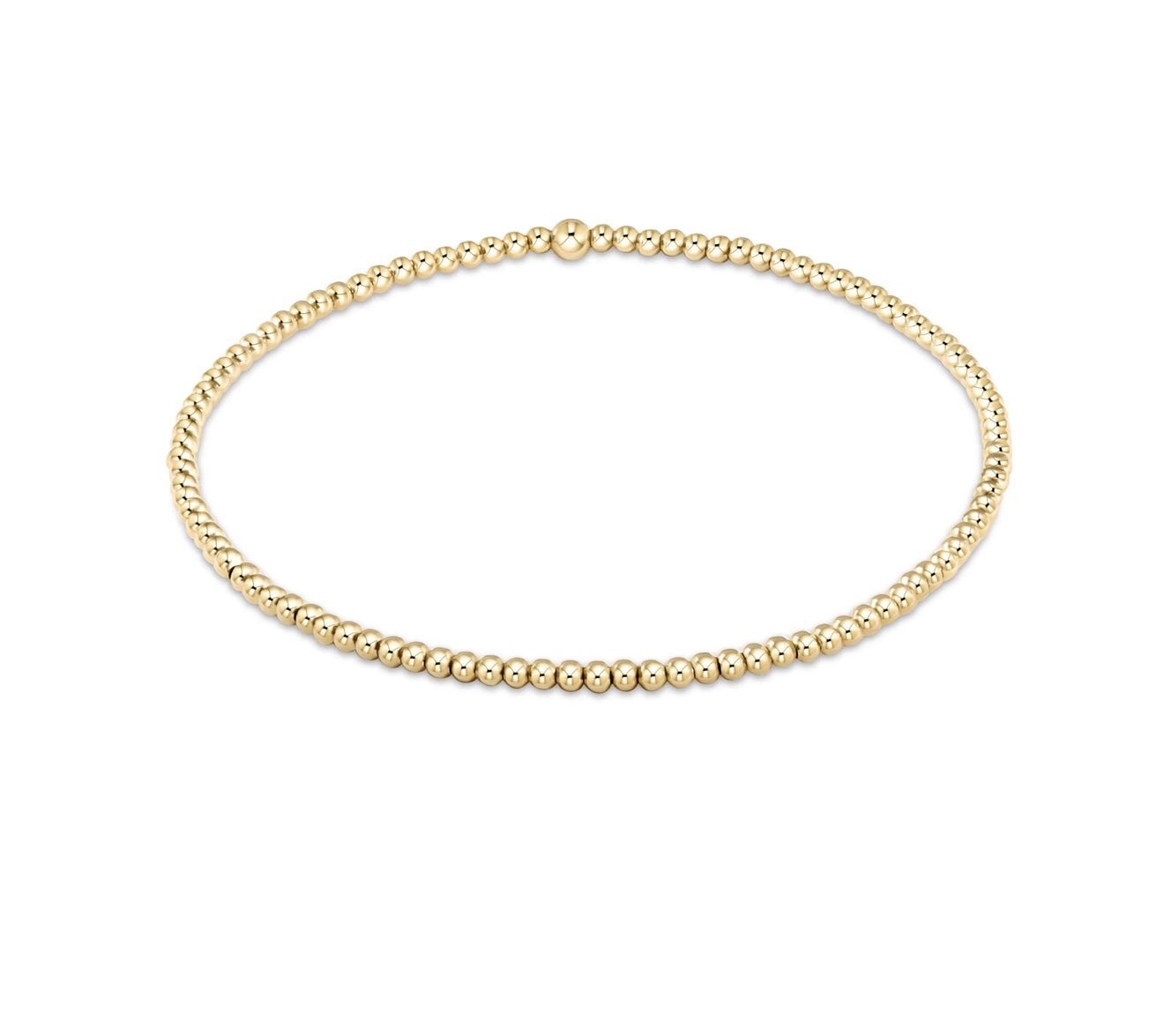 Enewton Classic Gold 3mm Bracelet - Just a Small Town Girl
