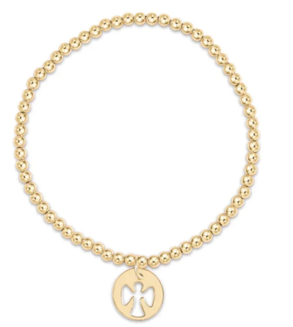 Enewton classic gold 3mm: guardian angel disc - Just a Small Town Girl