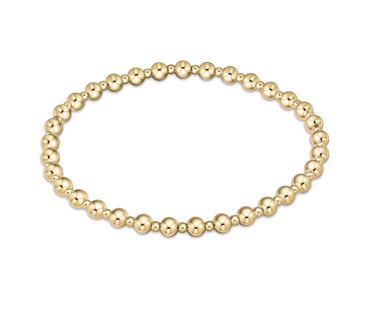 Enewton classic grateful 4mm bracelet - gold - Just a Small Town Girl