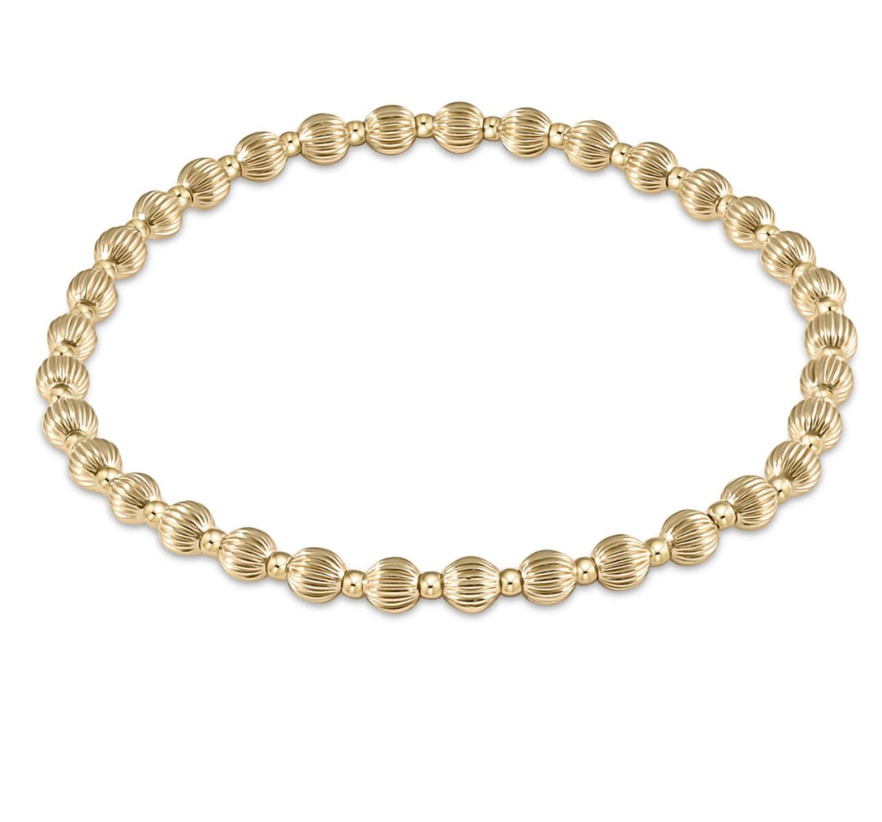 Enewton Dignity Grateful 4mm Bracelet: Gold - Just a Small Town Girl