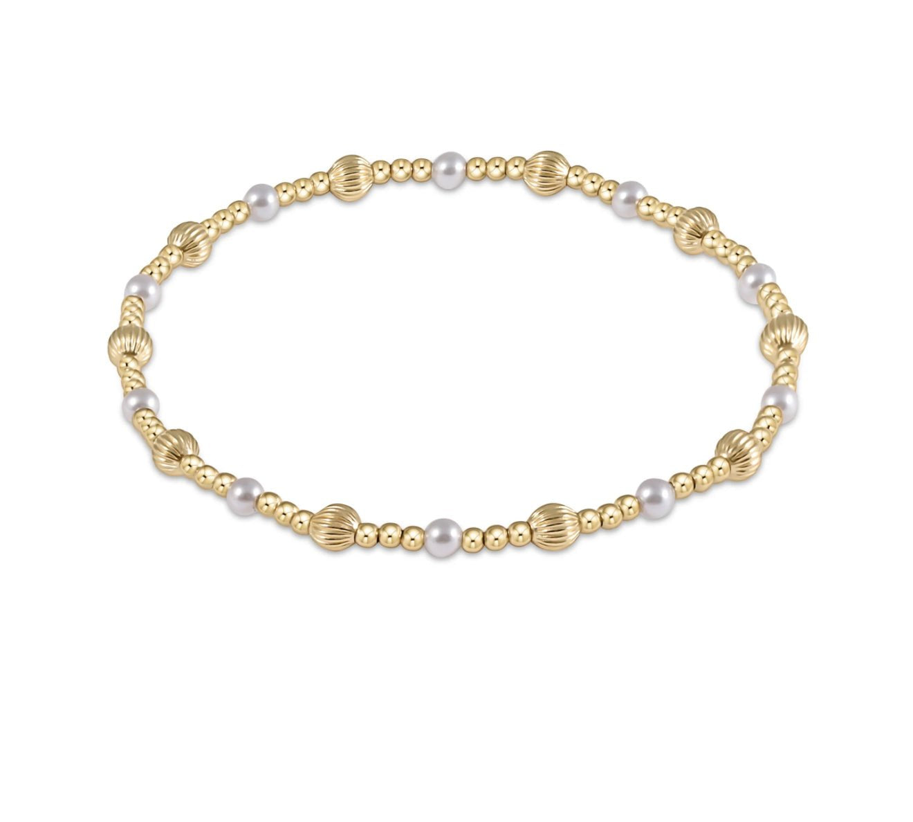 Enewton Dignity Sincerity 4mm Bracelet: Pearl - Just a Small Town Girl