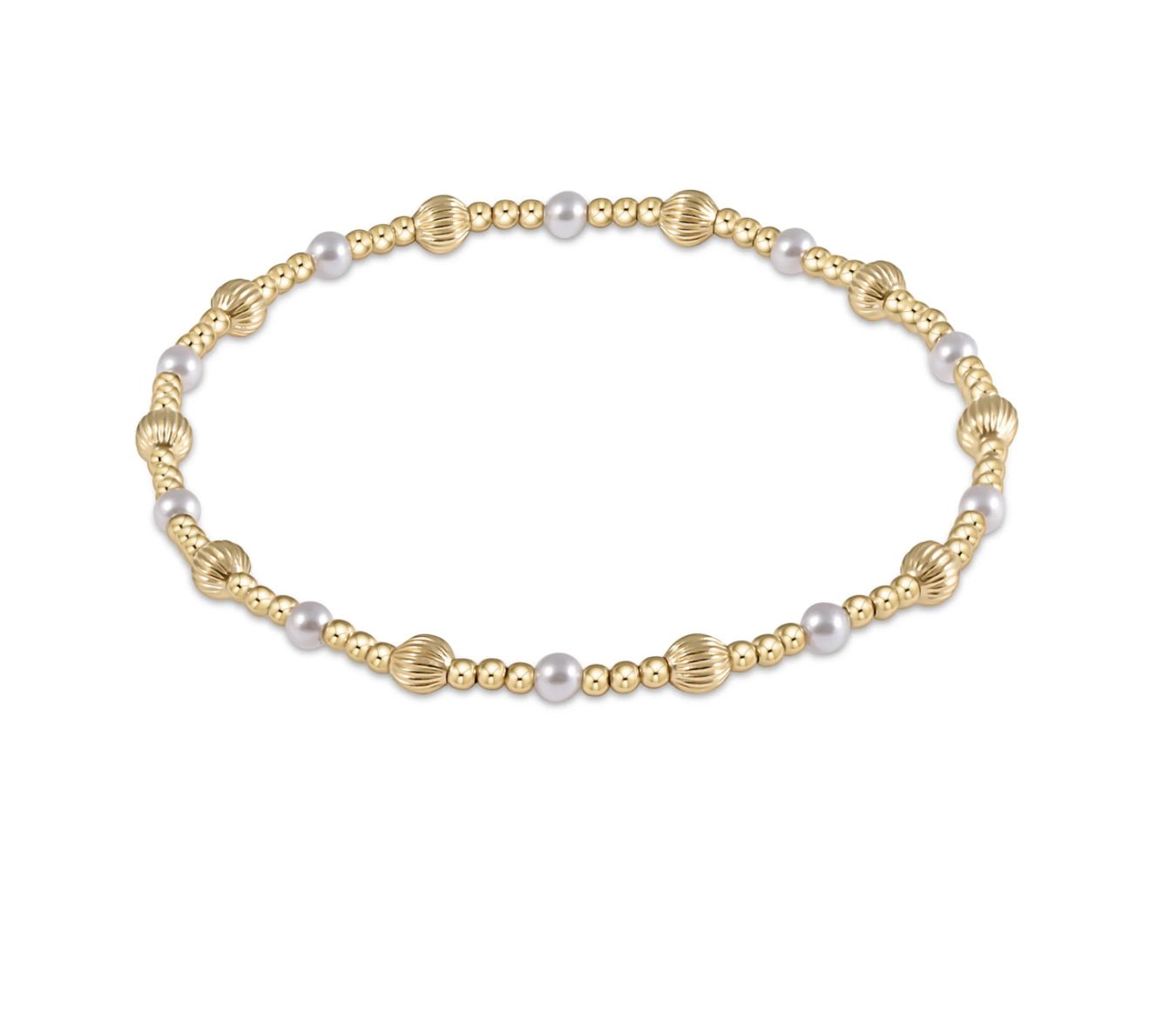 Enewton Dignity Sincerity 4mm Bracelet: Pearl - Just a Small Town Girl