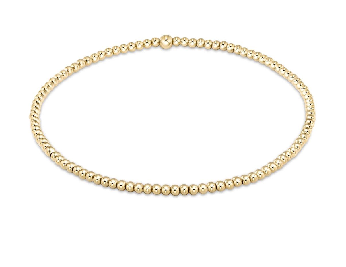 Enewton egirl classic gold: 2mm - Just a Small Town Girl