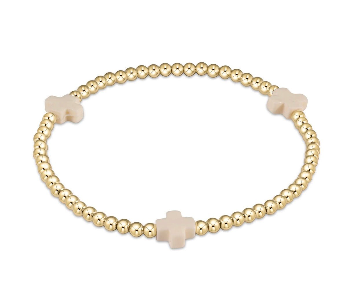 Enewton egirl signature cross- off-white - Just a Small Town Girl