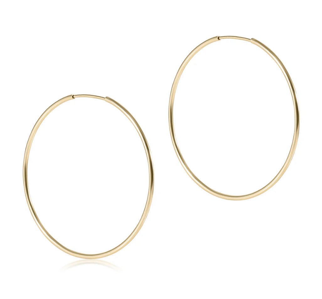 Enewton Endless Gold 1.25” Hoop - Just a Small Town Girl