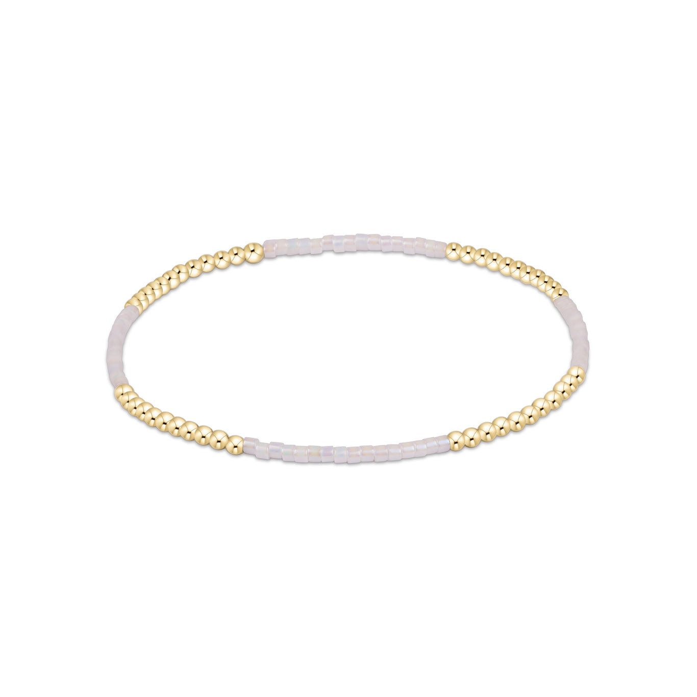 Enewton Hope Blissful Bracelet - silky white - Just a Small Town Girl
