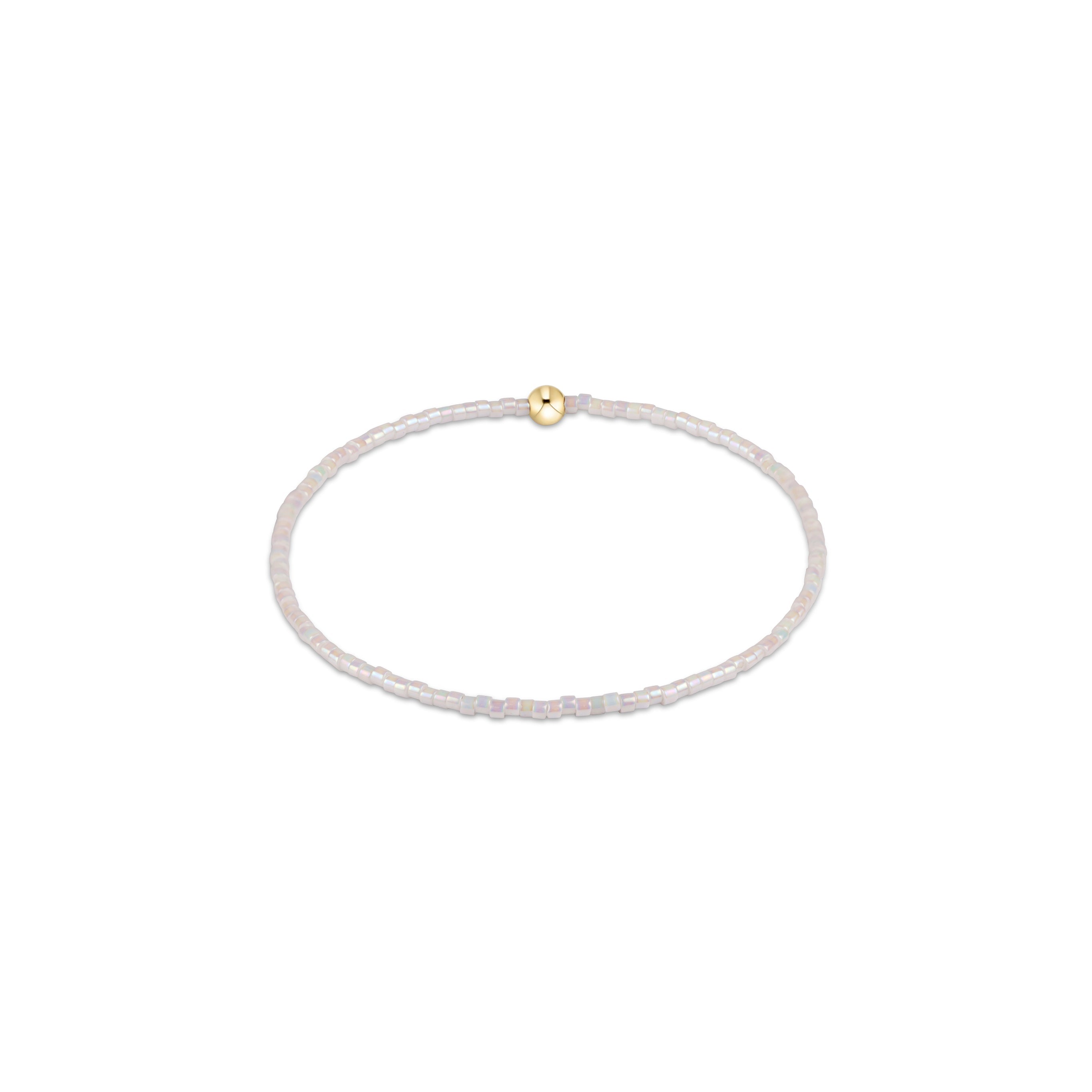 Enewton Hope Classic Bracelet - silky white - Just a Small Town Girl