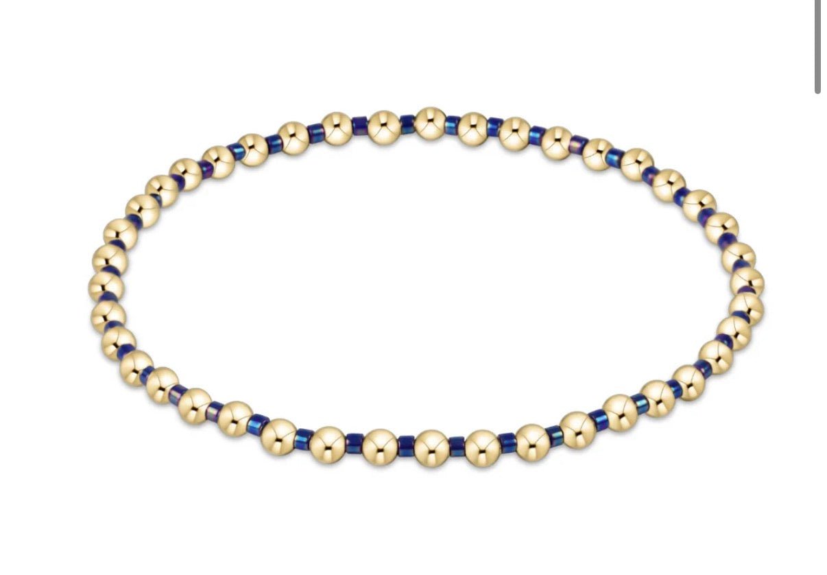 Enewton Hope Grateful Bracelet: Blue Metallic - Just a Small Town Girl