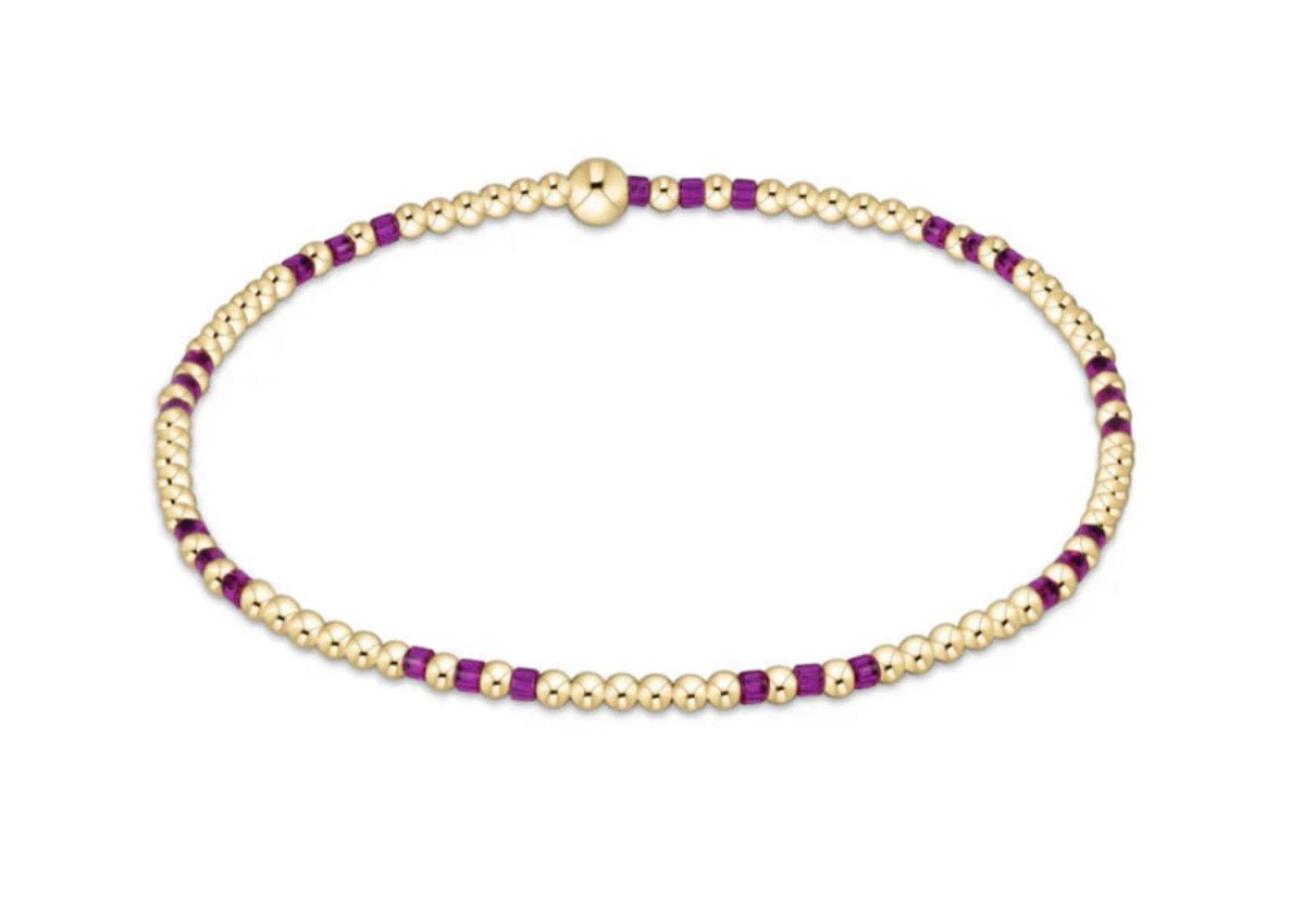 Enewton Hope Joy Bracelet: Fushsia - Just a Small Town Girl