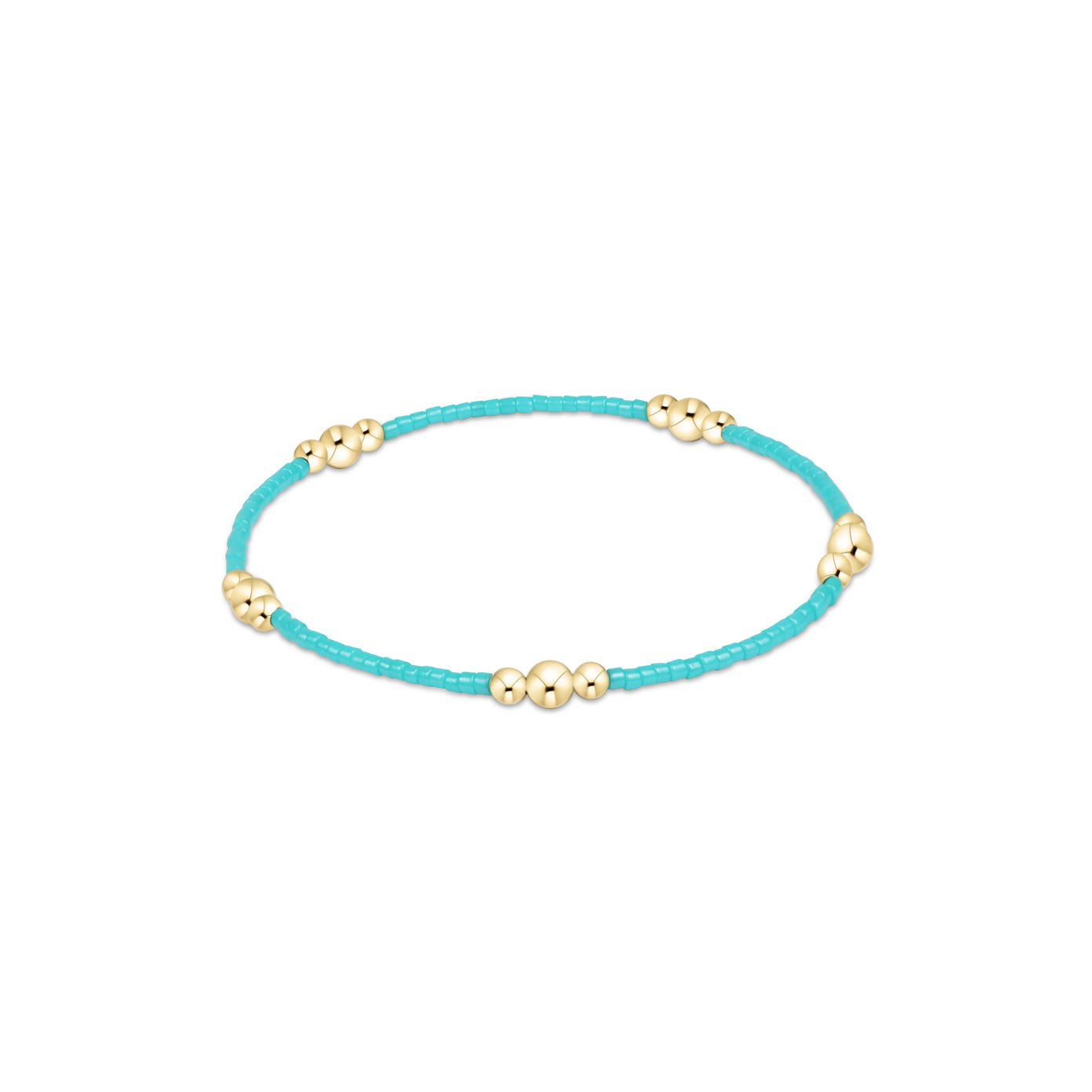 Enewton Hope Purpose Bracelet - gold turquoise - Just a Small Town Girl