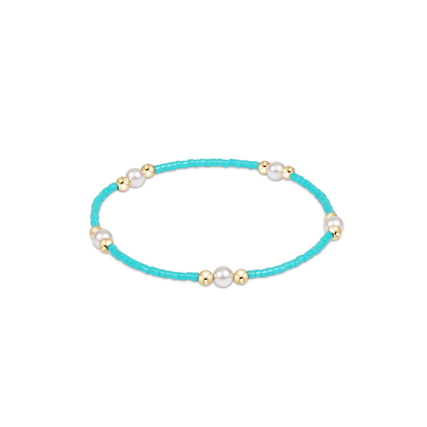 Enewton Hope Purposeful Pearl Bracelet - turquoise - Just a Small Town Girl