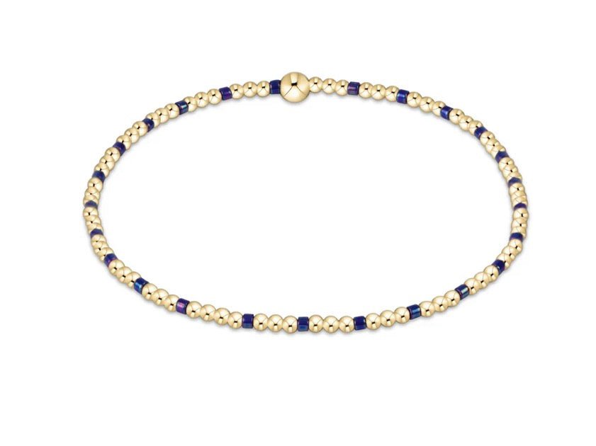 Enewton Hope Sincerity Bracelet: blue metallic - Just a Small Town Girl