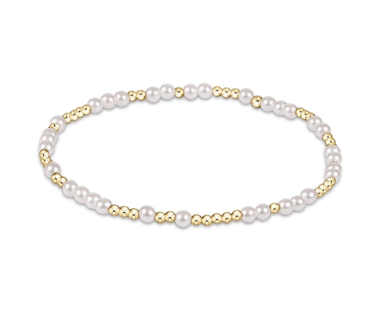 Enewton Hope Unwritten 3mm Bracelet: Pearl - Just a Small Town Girl