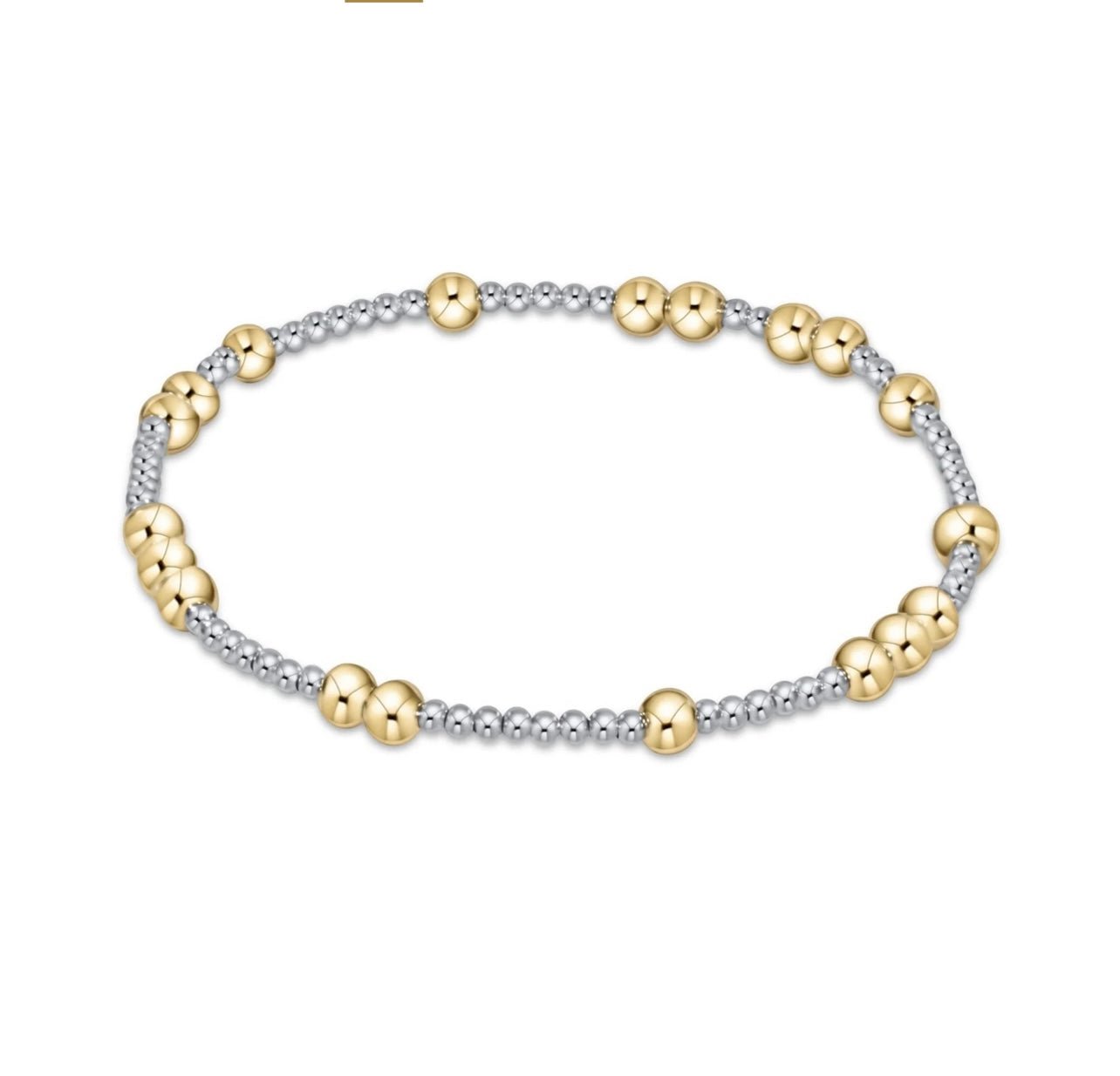 Enewton Hope Unwritten 4mm Bracelet: Mixed Metal - Just a Small Town Girl