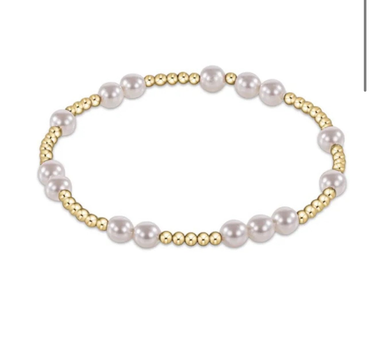 Enewton Hope Unwritten 5mm Bracelet: Pearl - Just a Small Town Girl