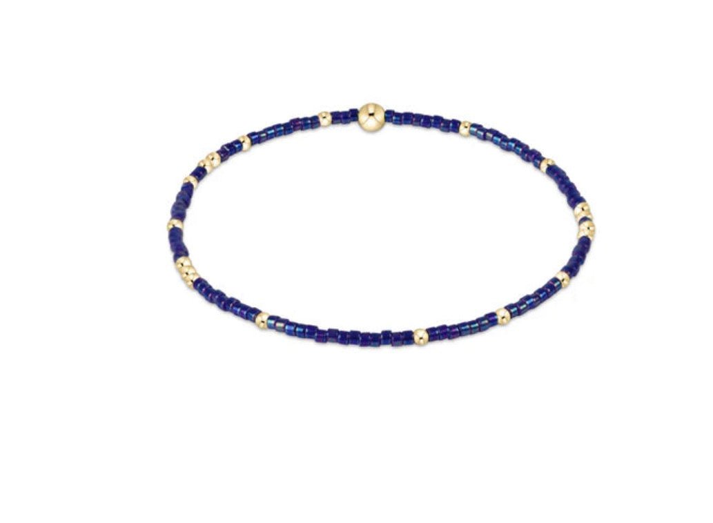 Enewton Hope Unwritten Bracelet: Blue Metallic - Just a Small Town Girl